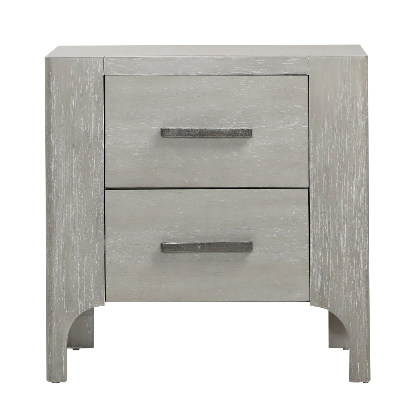 Maiya Light Gray Nightstand - Ornate Home