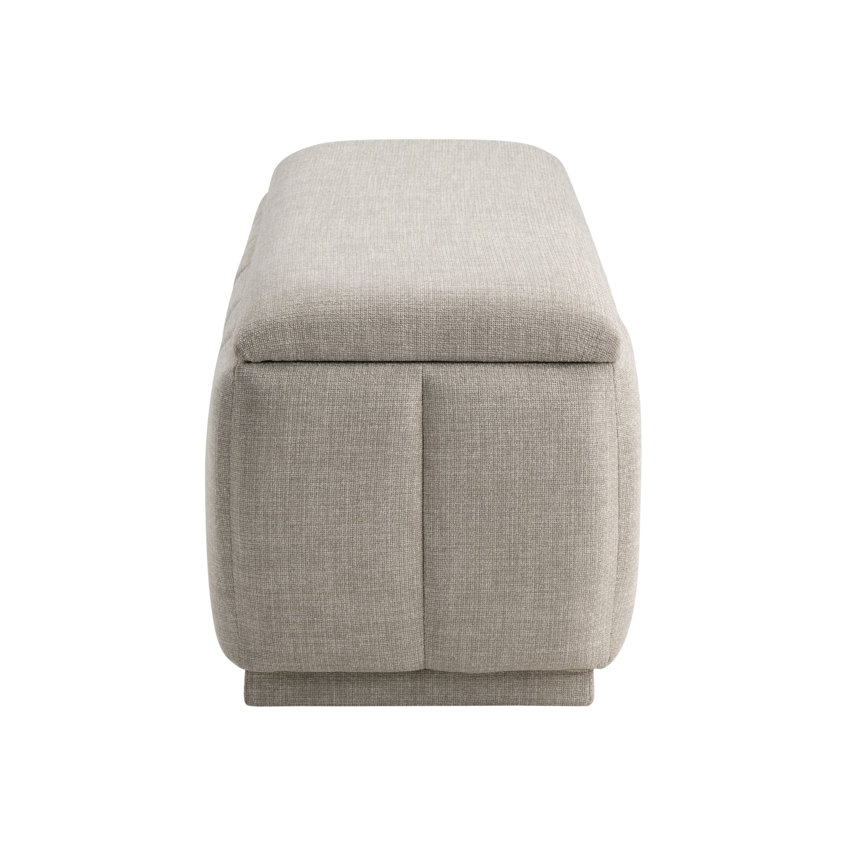Maize Taupe Storage Bench - Ornate Home