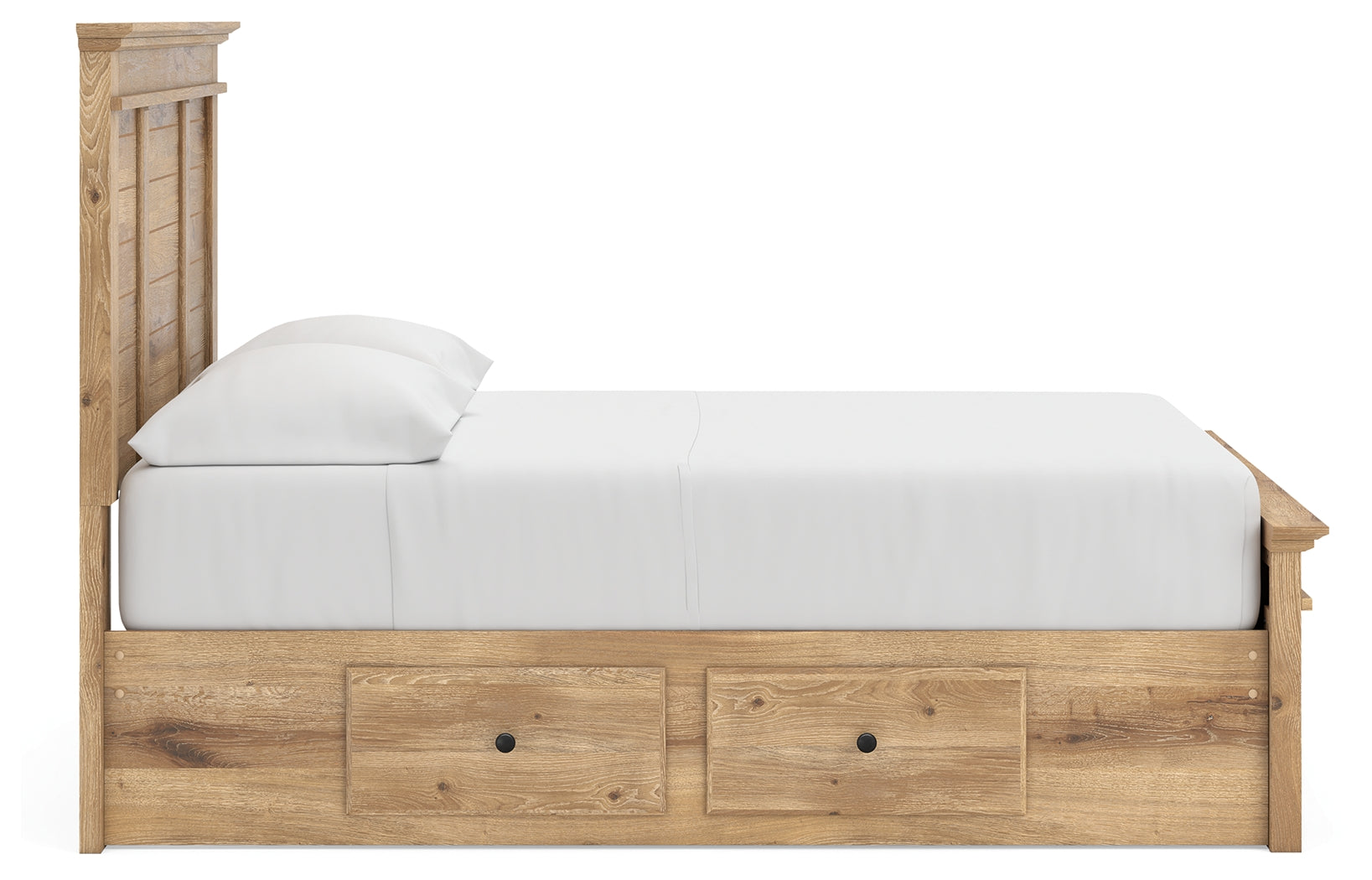 Makidern Tan Full Panel Storage Bed (Online Special Price) - Ornate Home