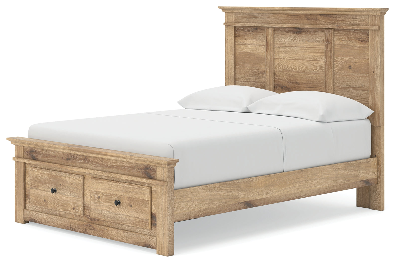 Makidern Tan Full Panel Storage Bed - Ornate Home
