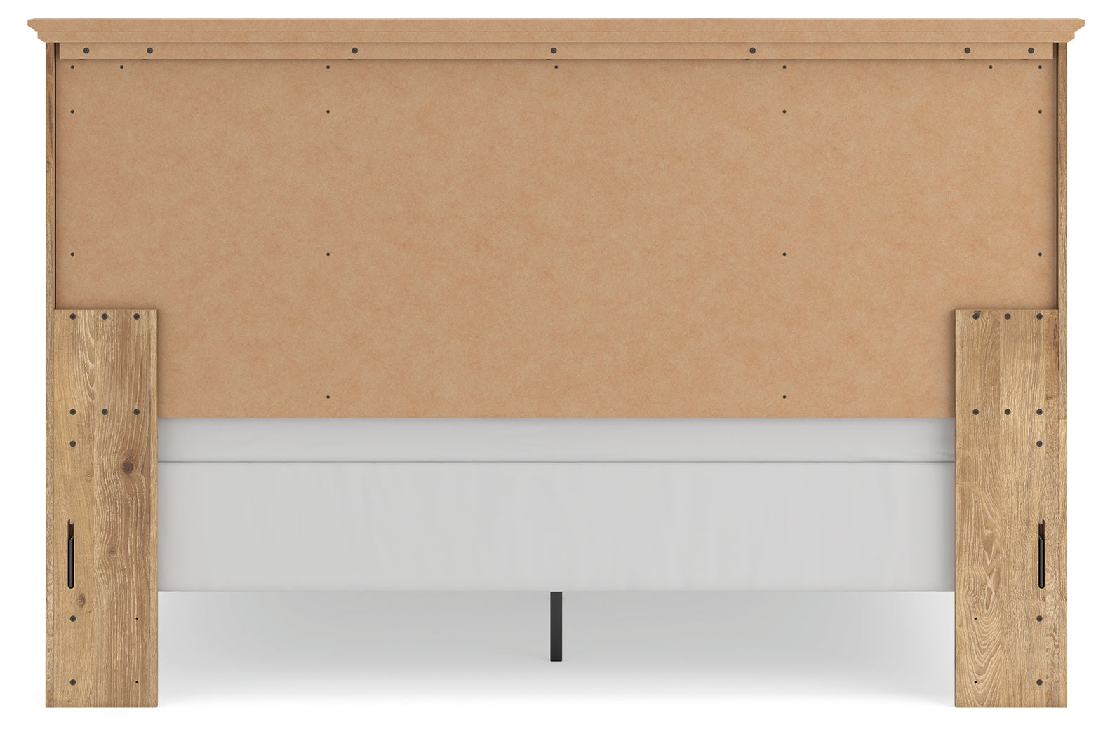 Makidern Tan King Panel Bed - Ornate Home
