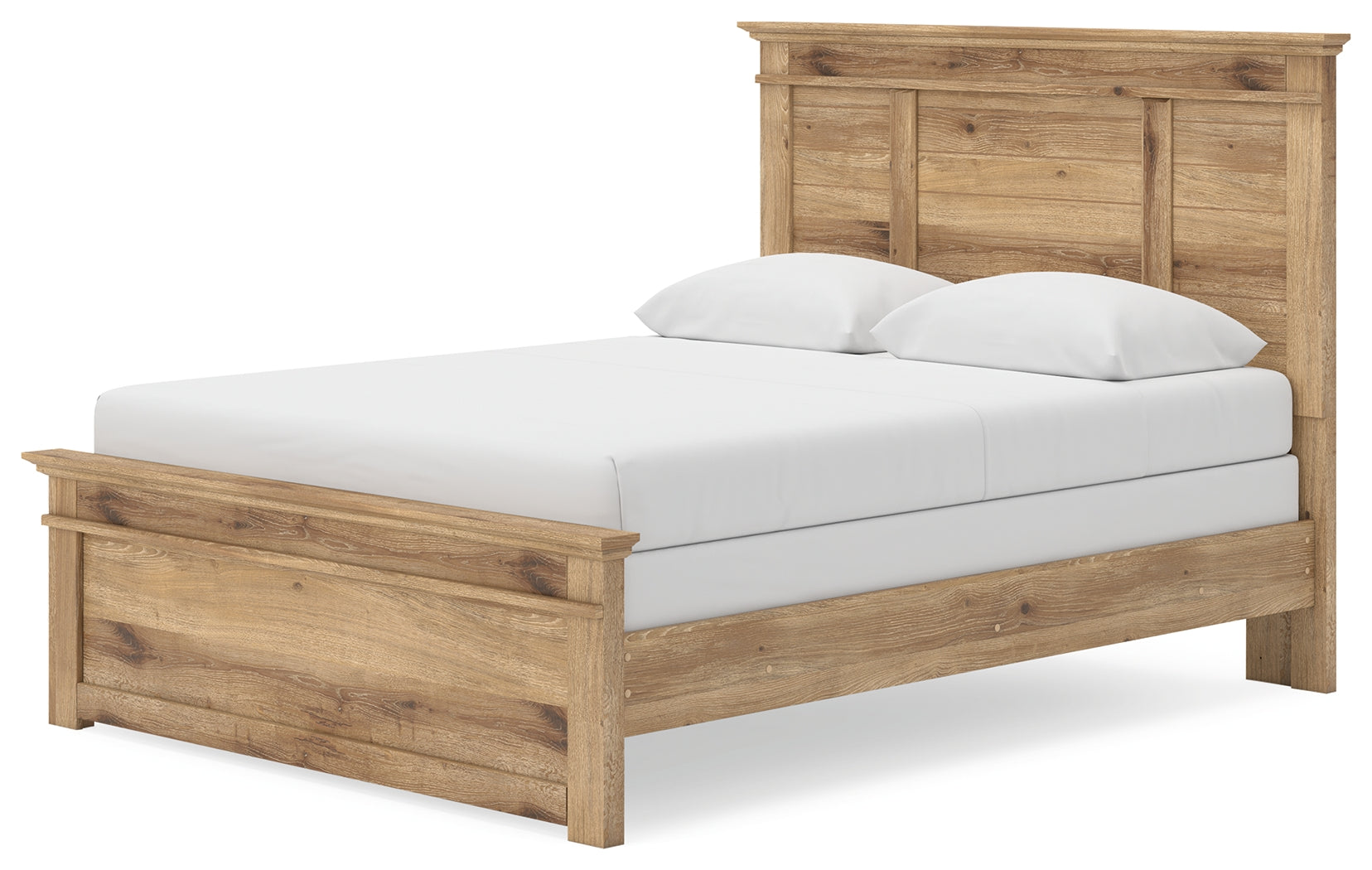 Makidern Tan Queen Panel Bed (Online Special Price) - Ornate Home