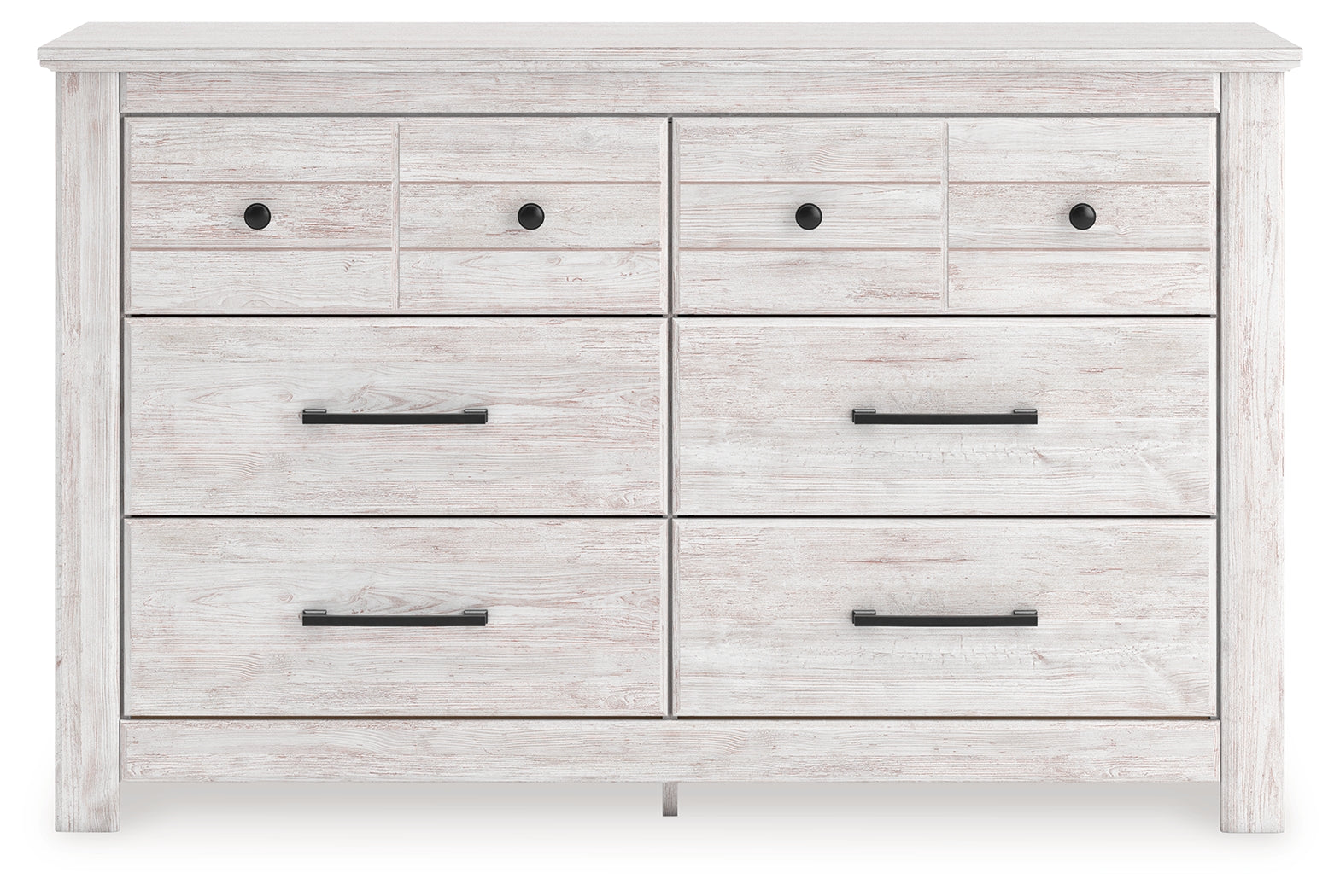 Makidern Whitewash Six Drawer Dresser (Online Special Price) - Ornate Home