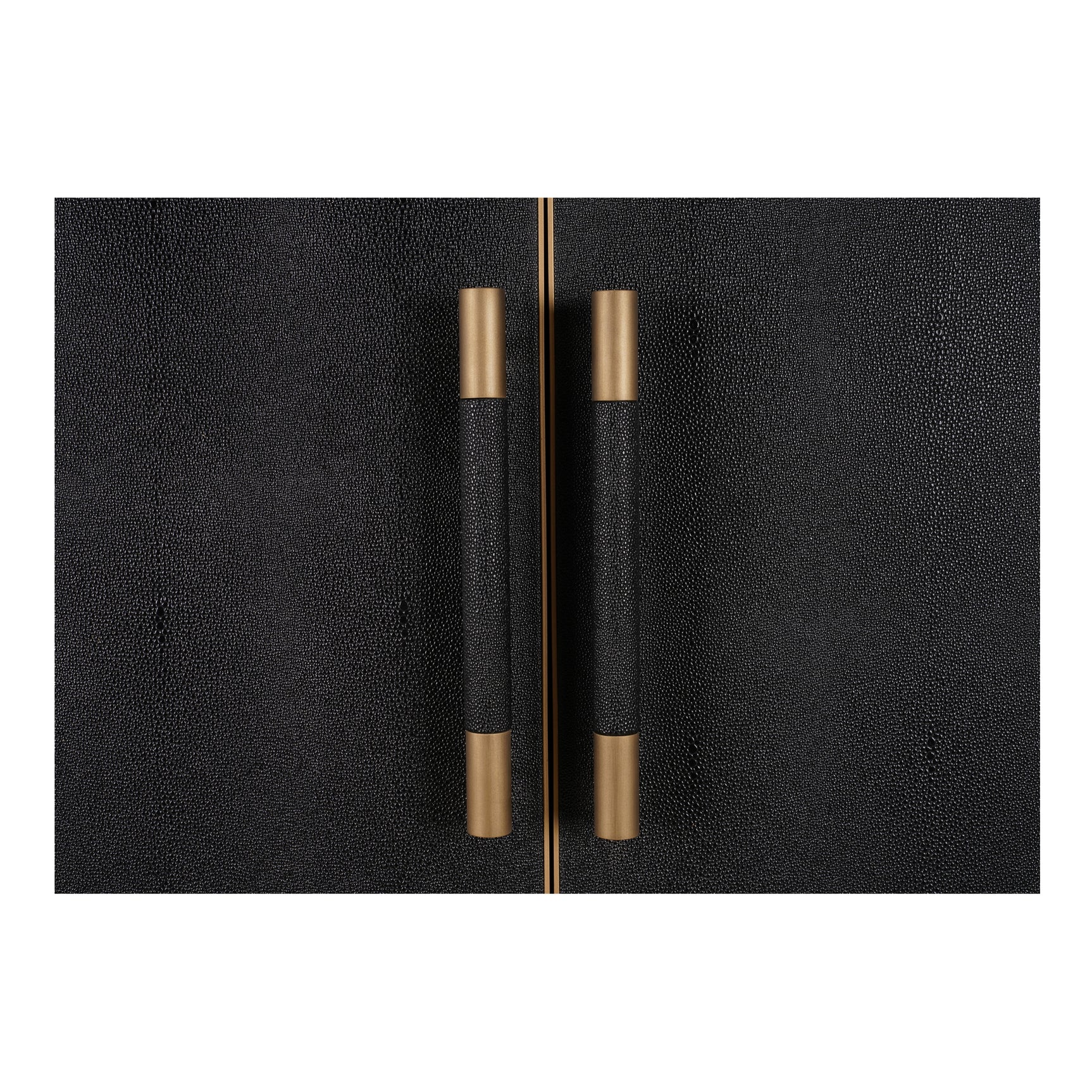 Mako Black Bar Cabinet - Ornate Home