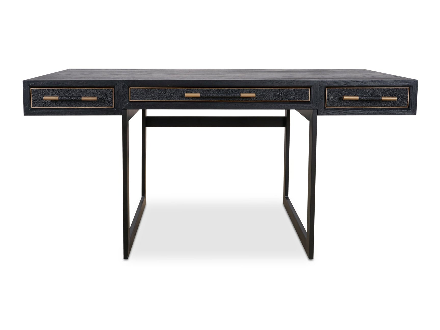 Mako Black Desk - Ornate Home