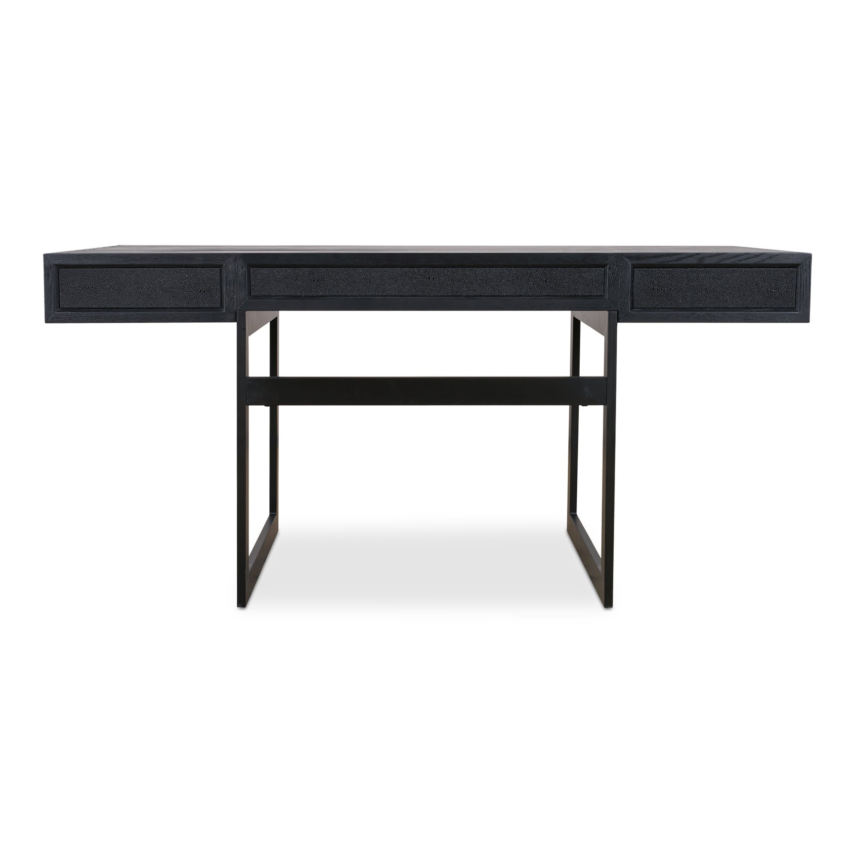 Mako Black Desk - Ornate Home