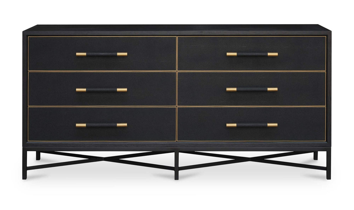 Mako Black Dresser - Ornate Home