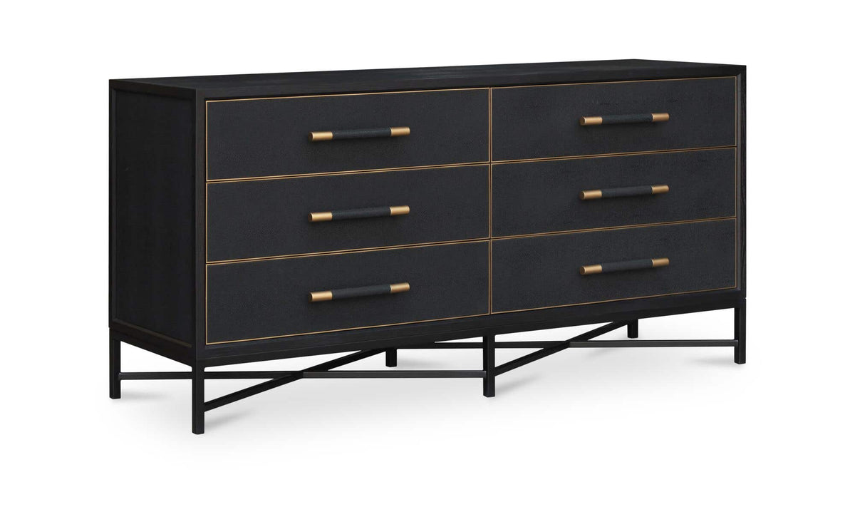 Mako Black Dresser - Ornate Home