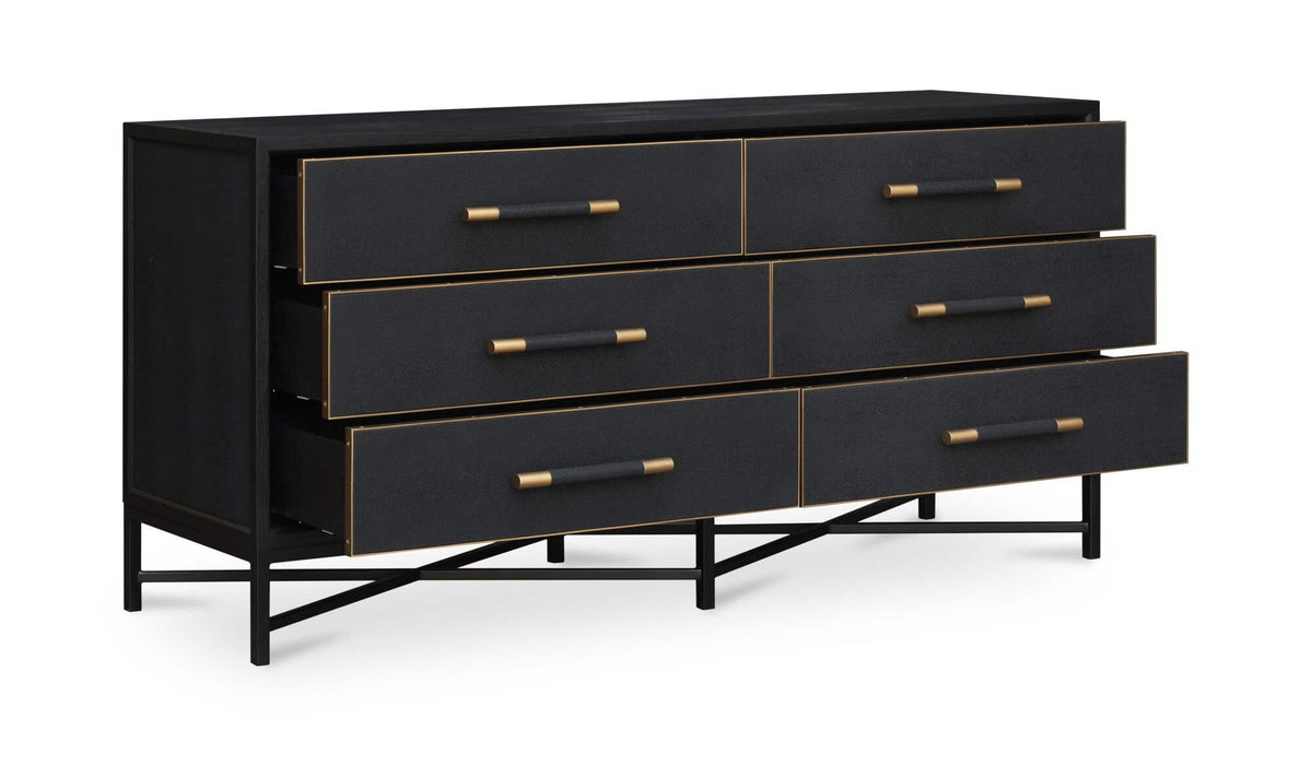 Mako Black Dresser - Ornate Home