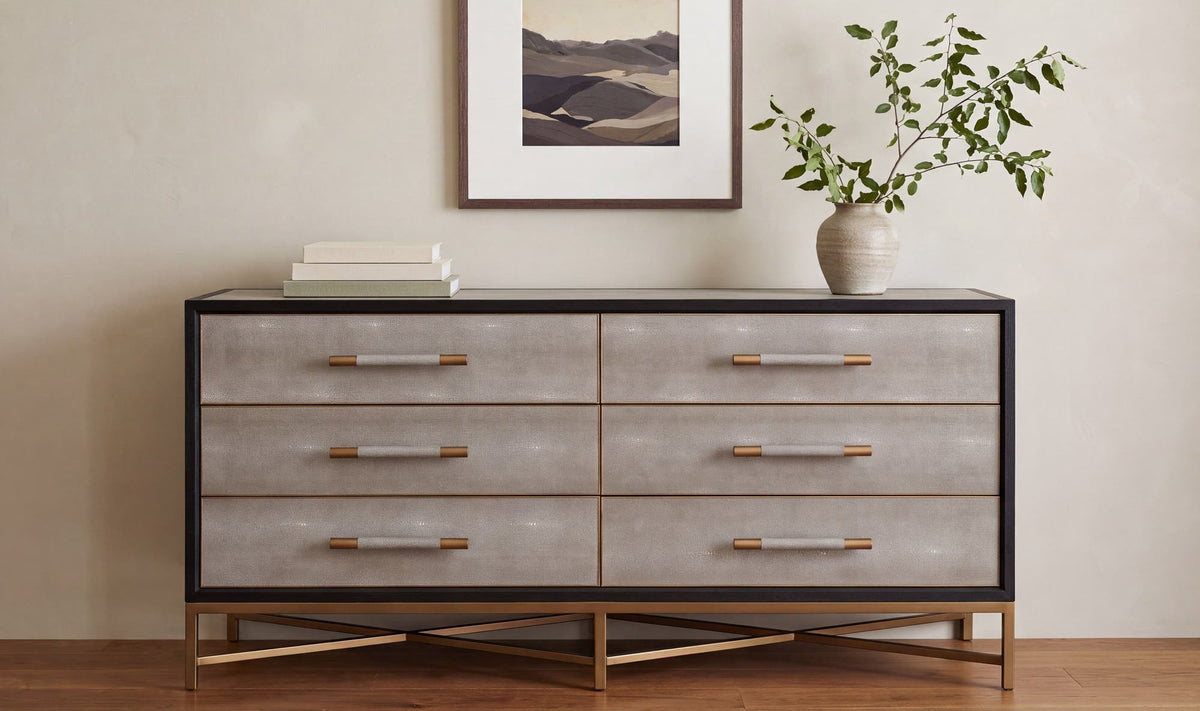 Mako Grey Dresser - Ornate Home