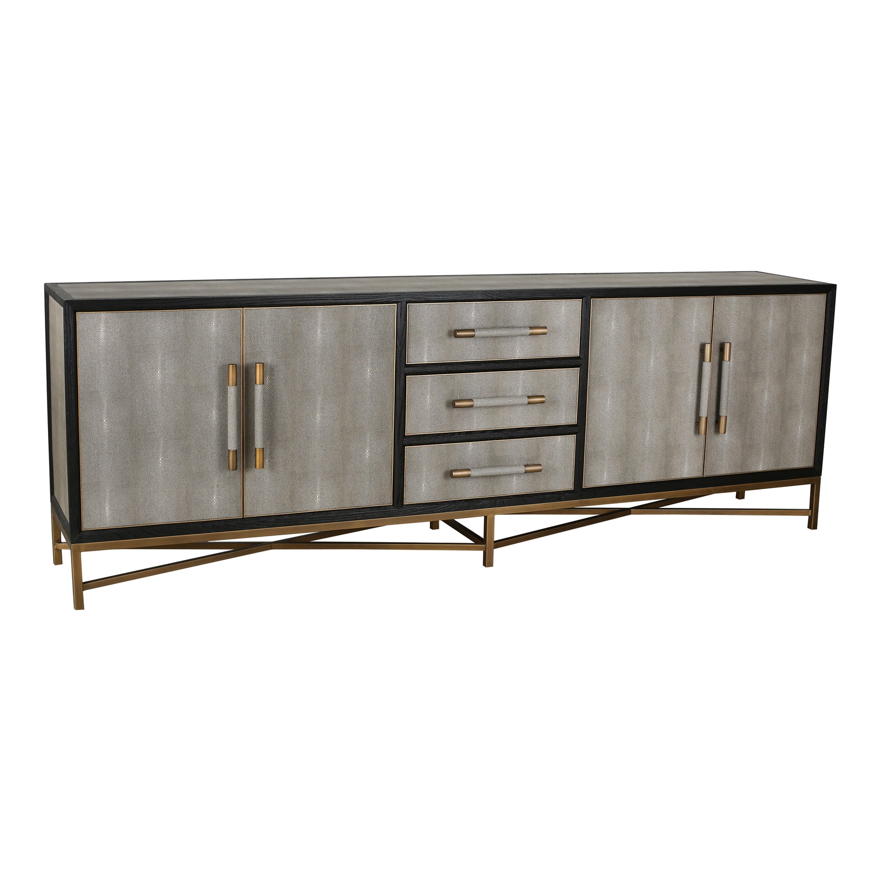 Mako Grey Large Sideboard - Ornate Home