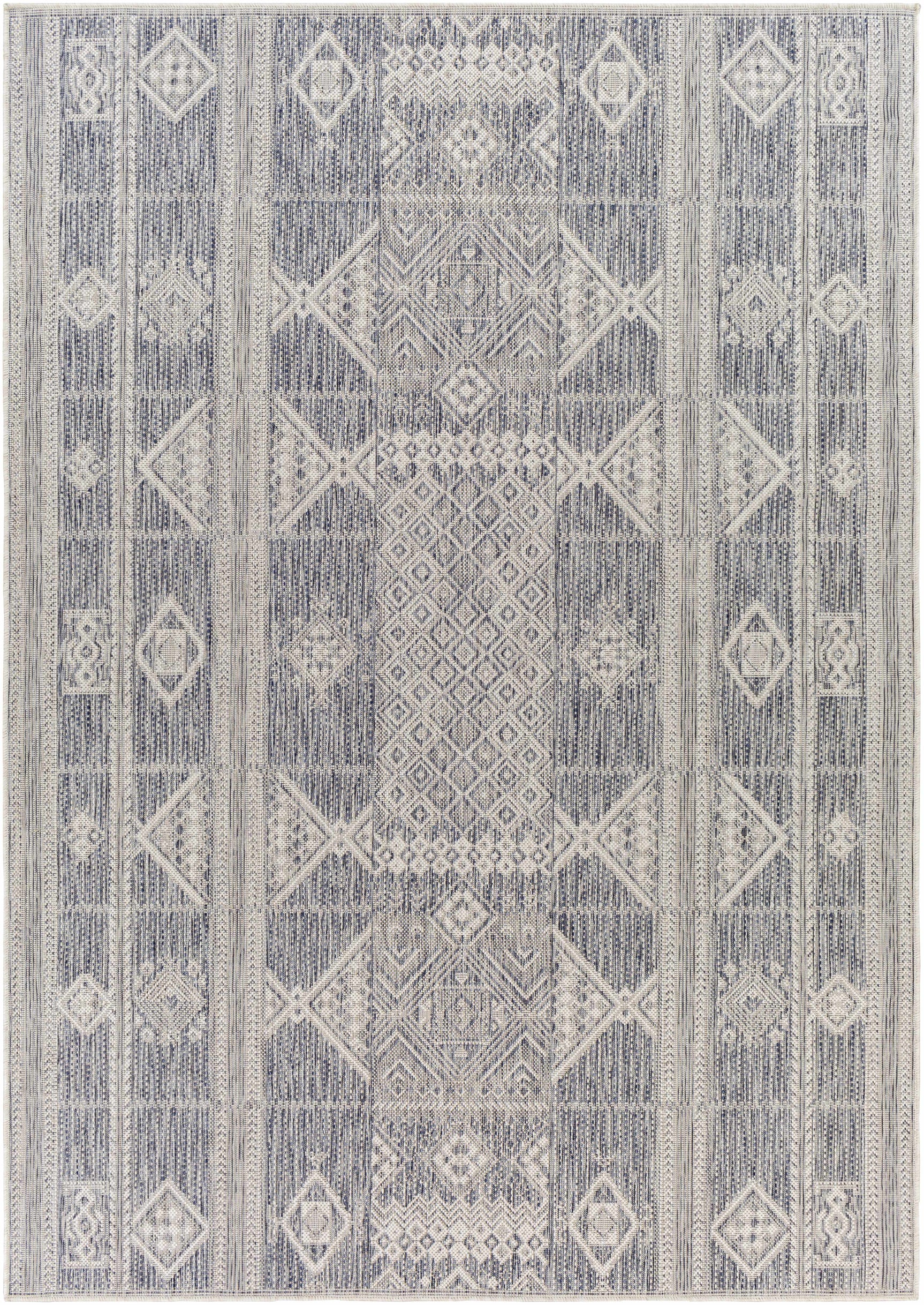 Malamig Gray Outdoor Area Rug - Clearance - Ornate Home