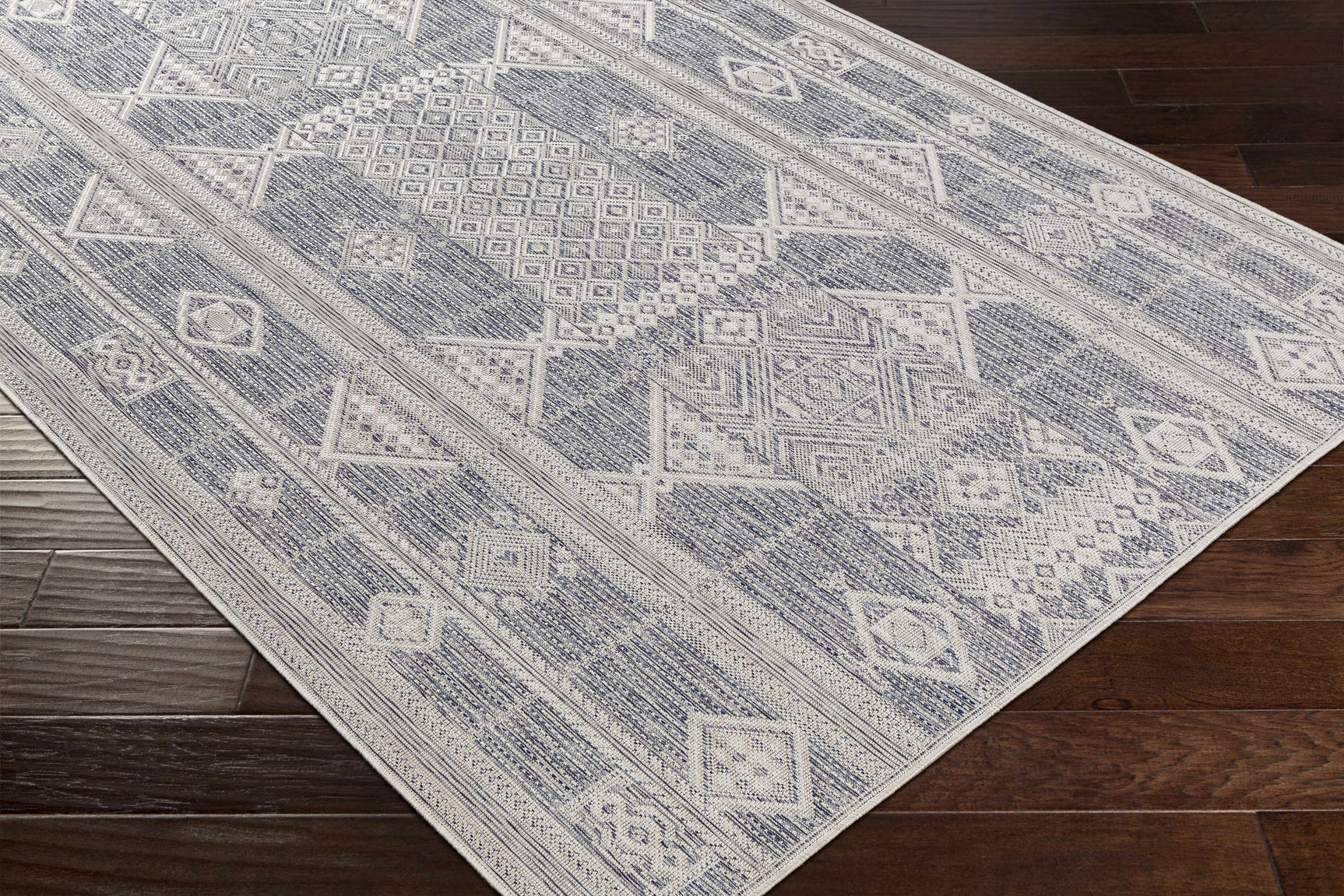Malamig Gray Outdoor Area Rug - Clearance - Ornate Home