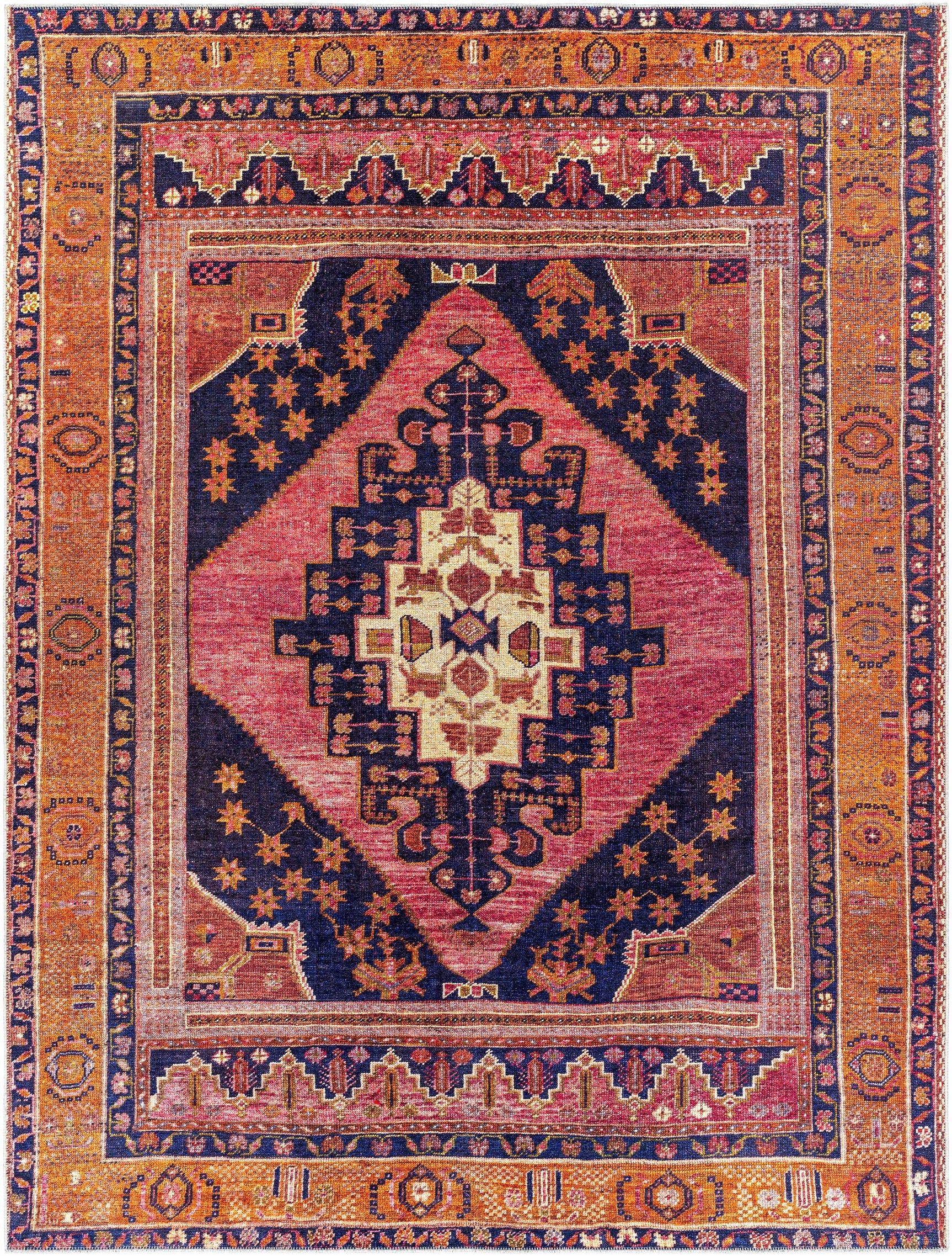 Malamote Washable Area Rug - Ornate Home