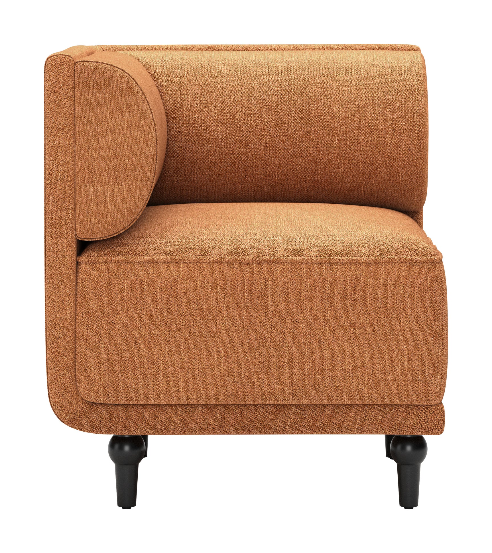 Malben Brown Corner Chair