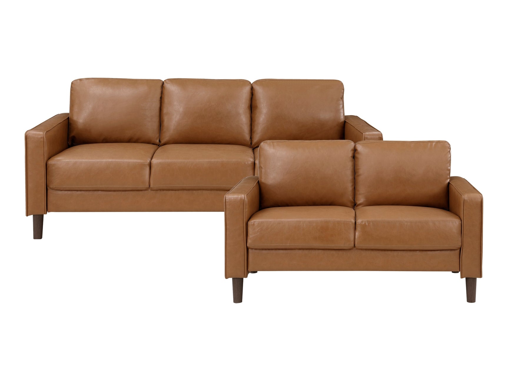 Malcolm Brown Sofa & Loveseat - Ornate Home