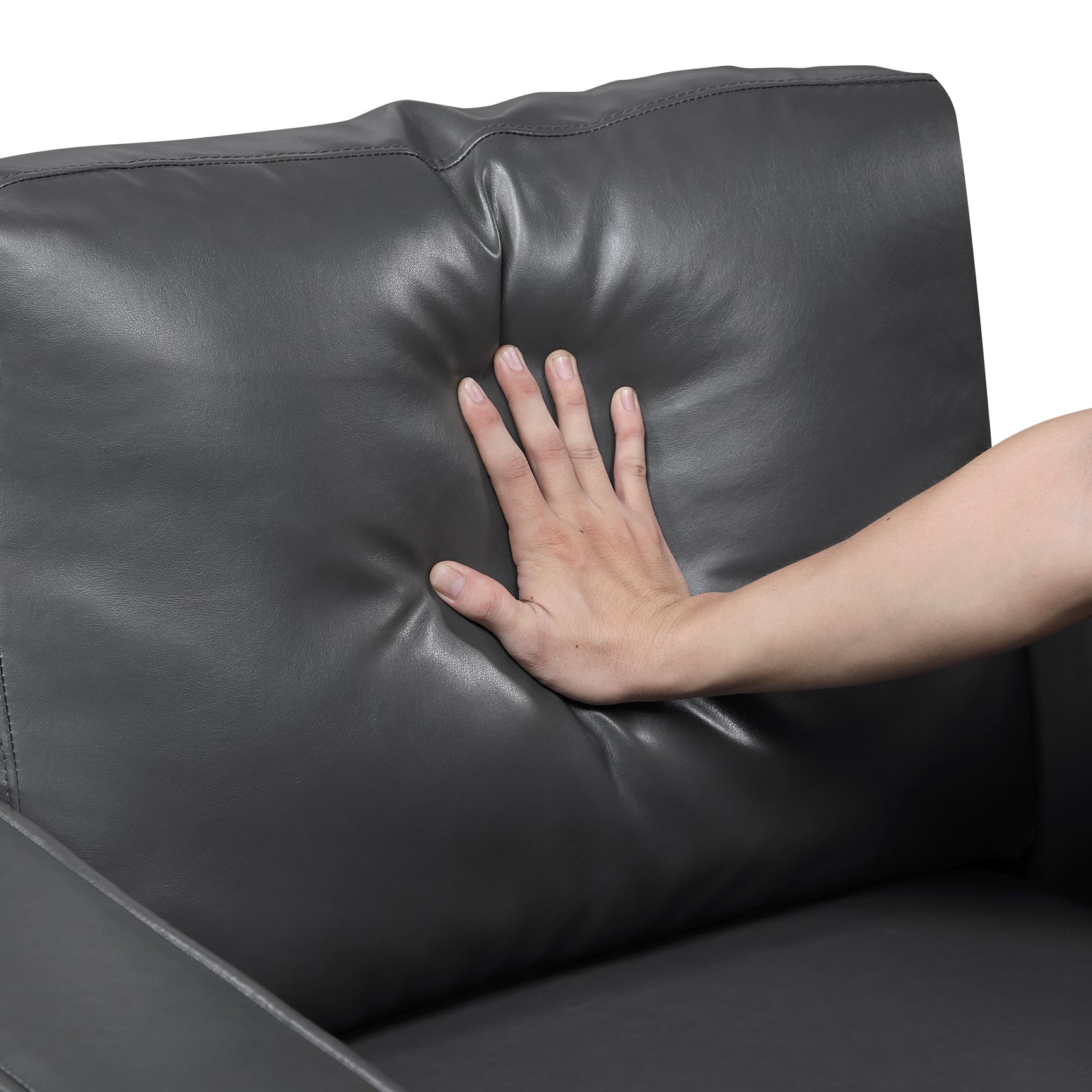 Malcolm Dark Gray Sofa - Ornate Home