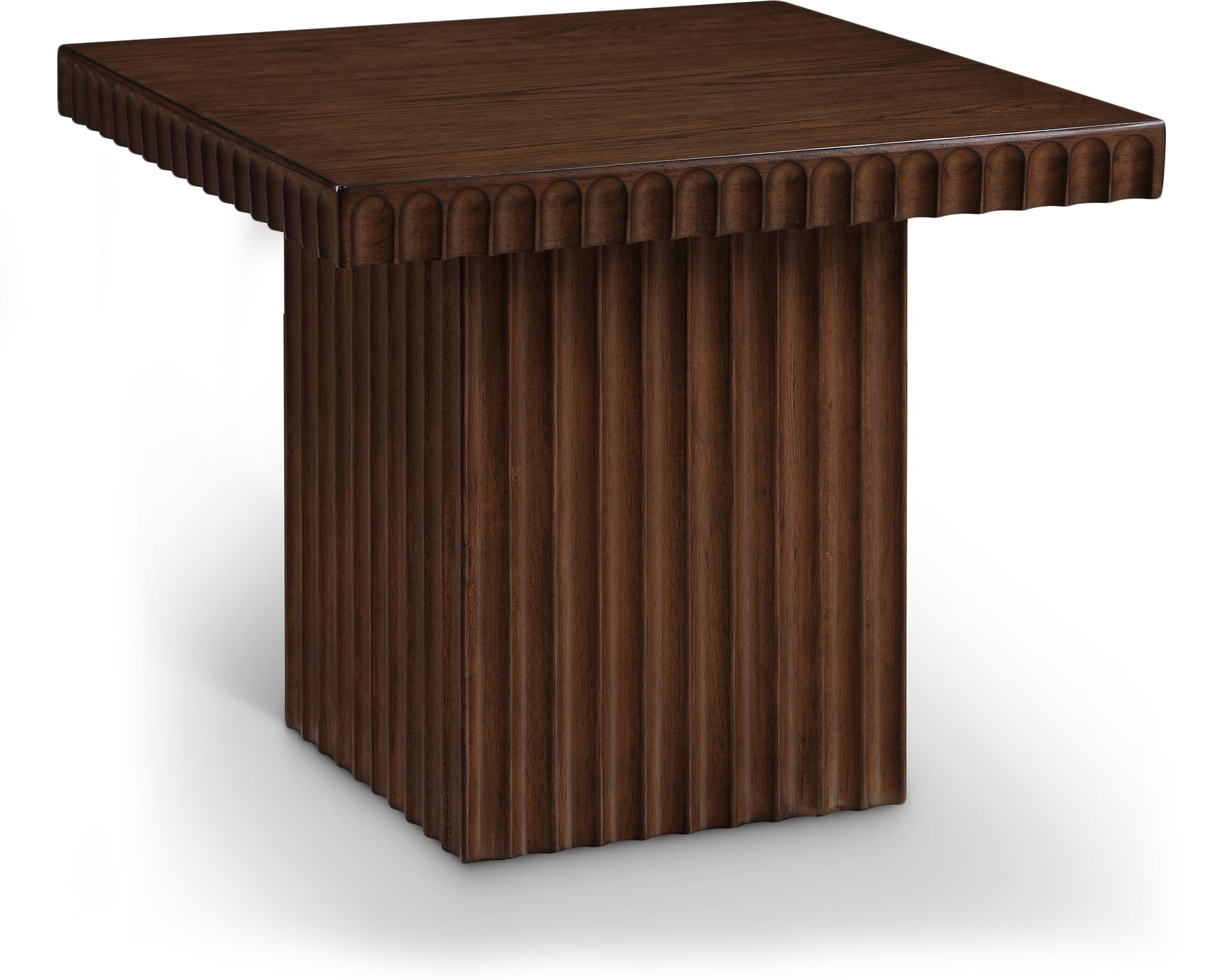 Malibu Brown Wood And Oak Veneer Coffee Table - Ornate Home