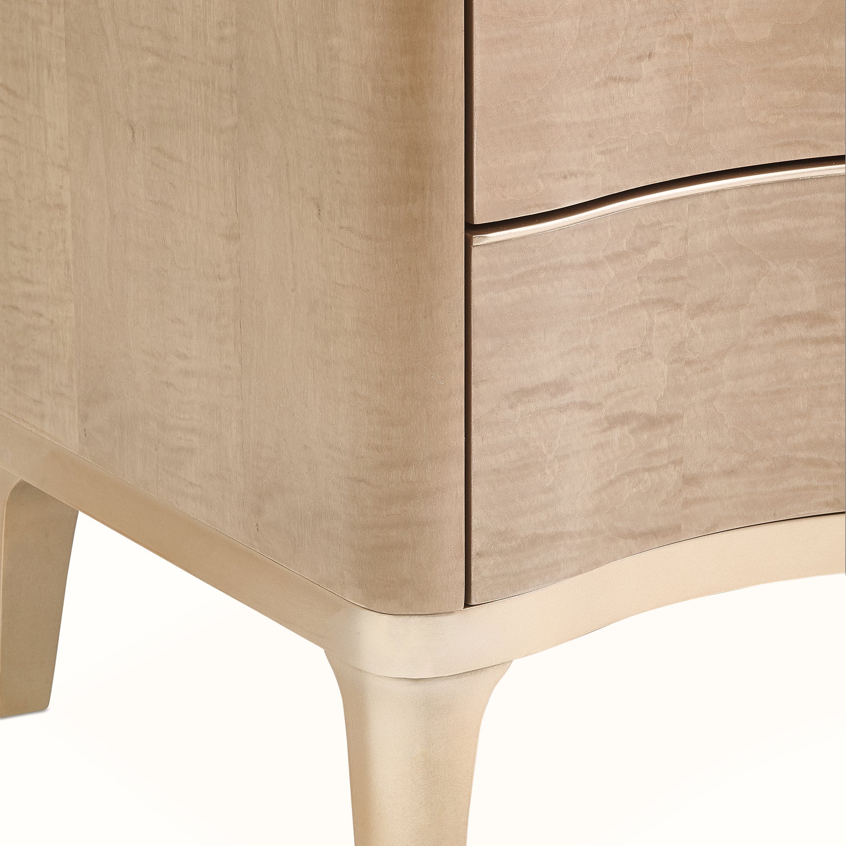 Malibu Crest Blush 3-Drawer Nightstand - Ornate Home