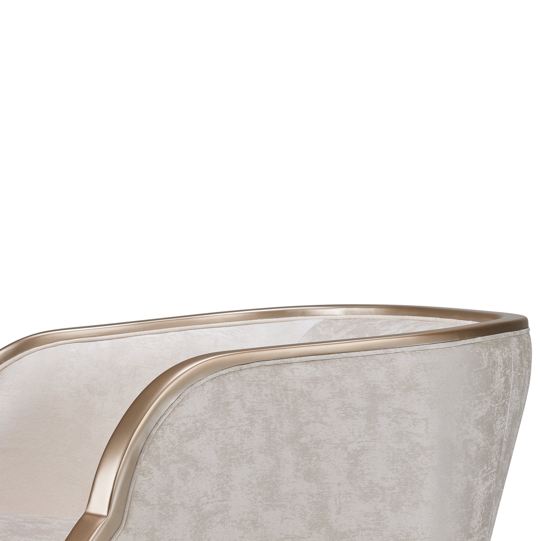 Malibu Crest Chardonnay/Cloud White Chair - Ornate Home