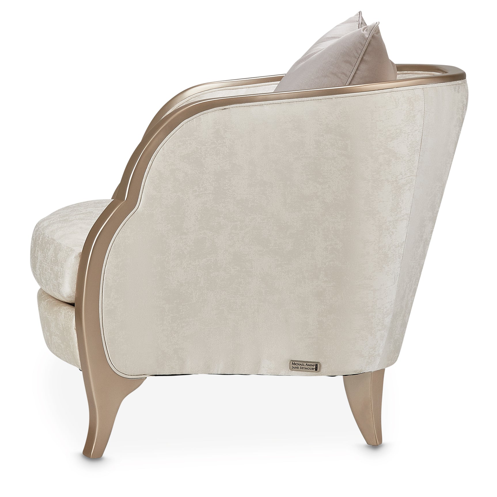 Malibu Crest Chardonnay/Cloud White Chair - Ornate Home