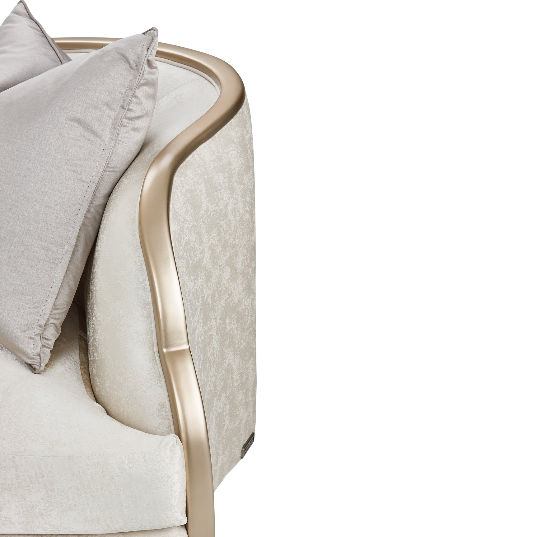 Malibu Crest Chardonnay/Cloud White Chair and Half - Ornate Home