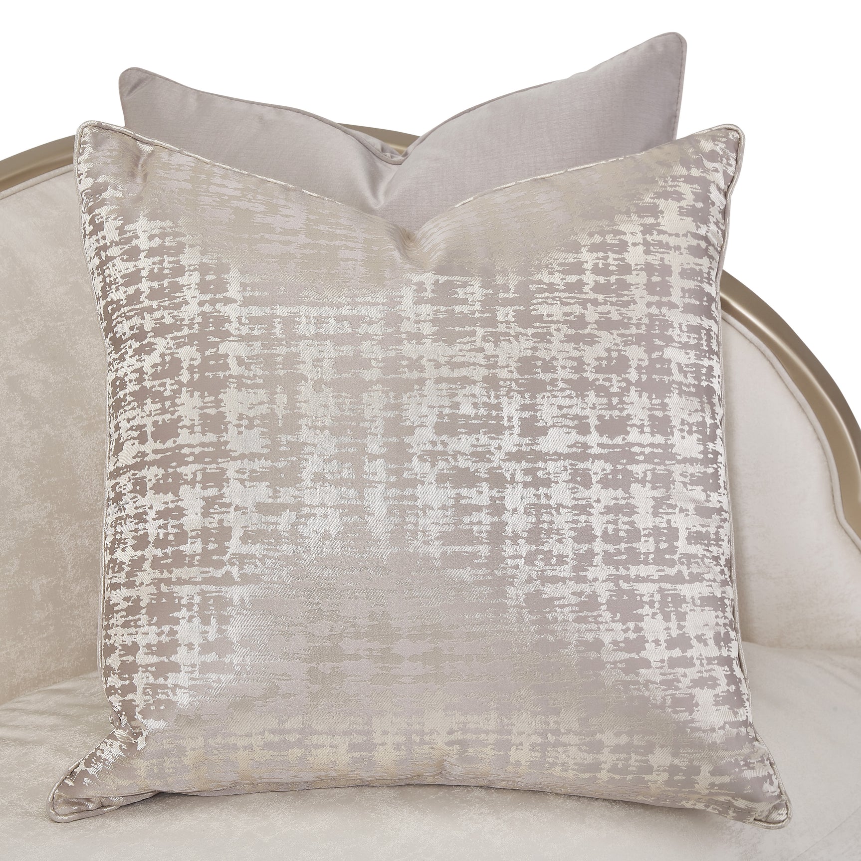 Malibu Crest Chardonnay/Cloud White Loveseat - Ornate Home