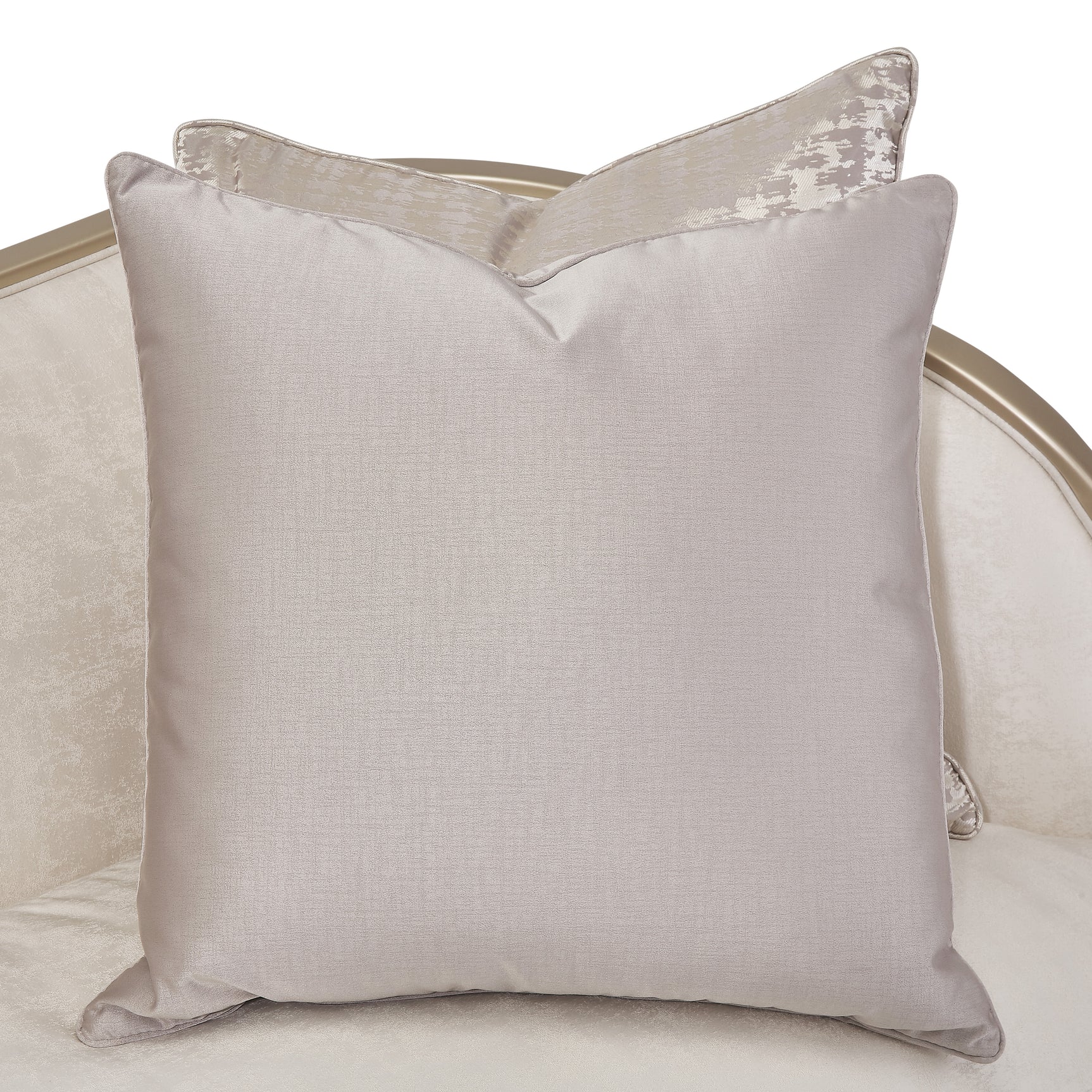 Malibu Crest Chardonnay/Cloud White Loveseat - Ornate Home