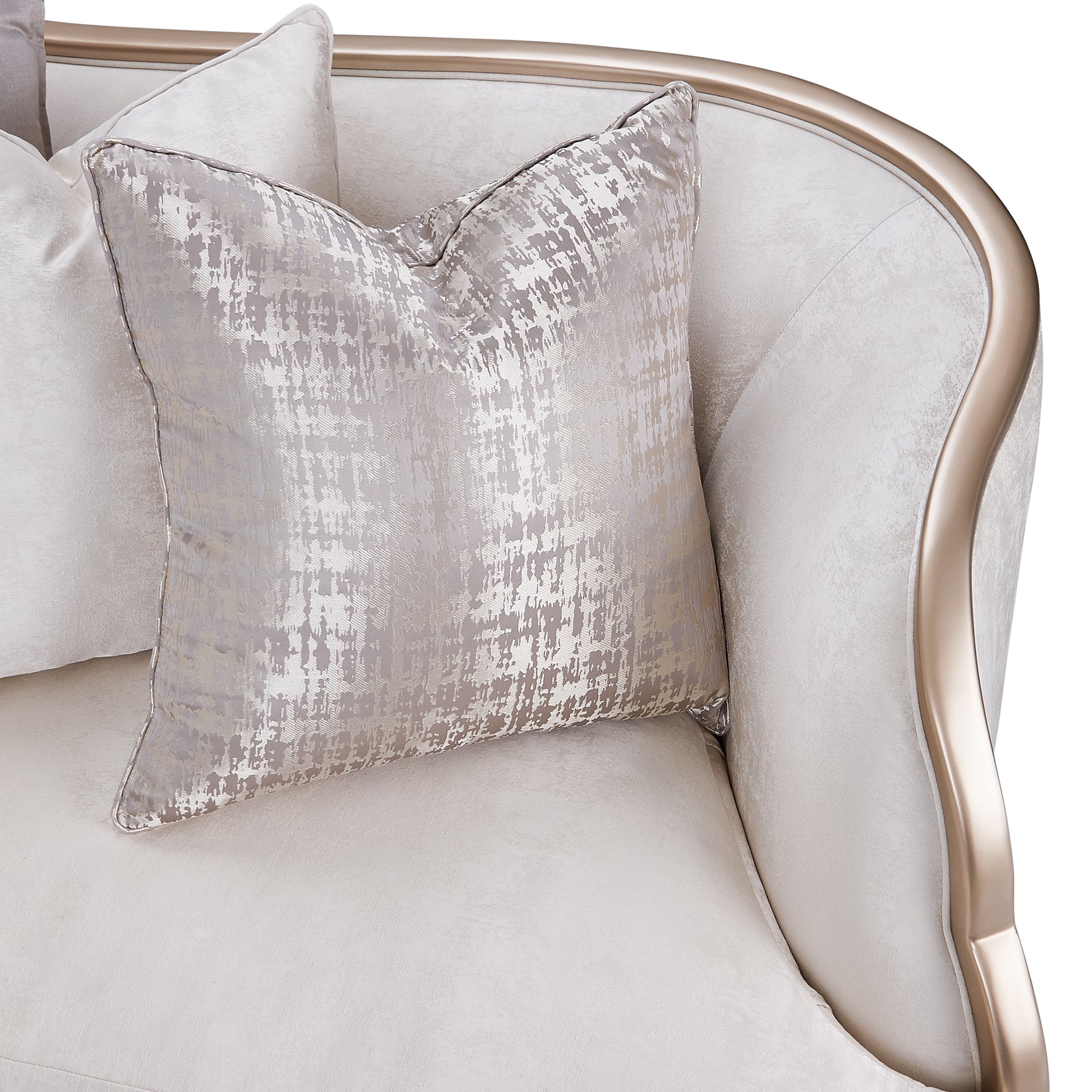 Malibu Crest Chardonnay/Cloud White Sofa - Ornate Home