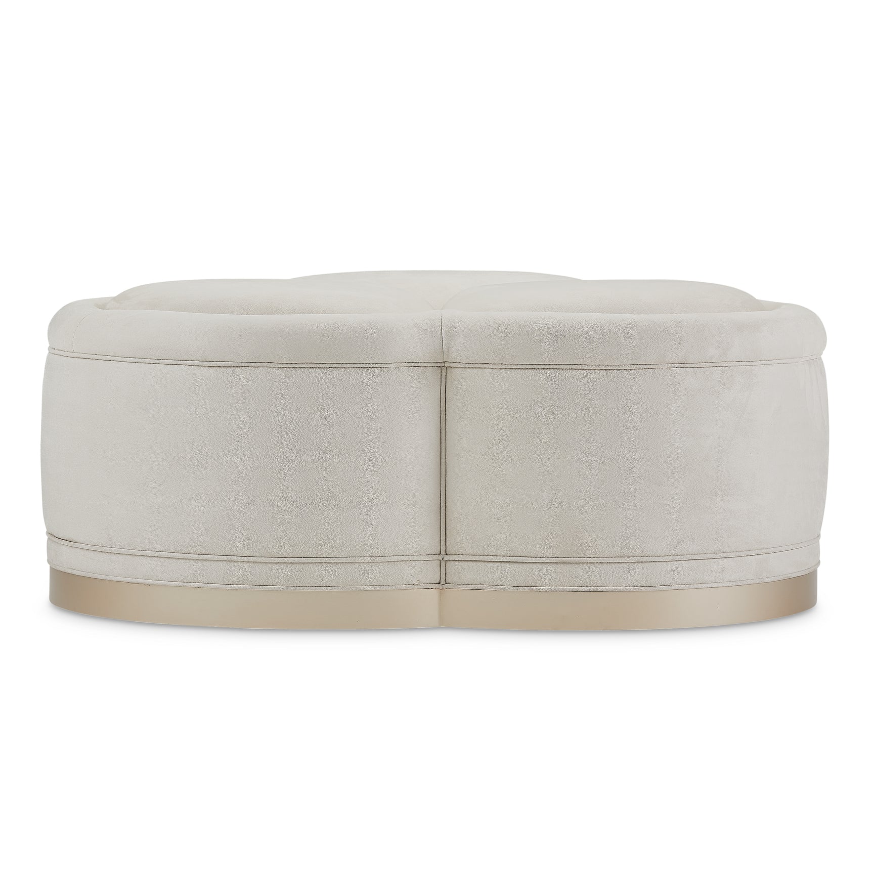 Malibu Crest Chardonnay/Doe Cocktail Ottoman - Ornate Home