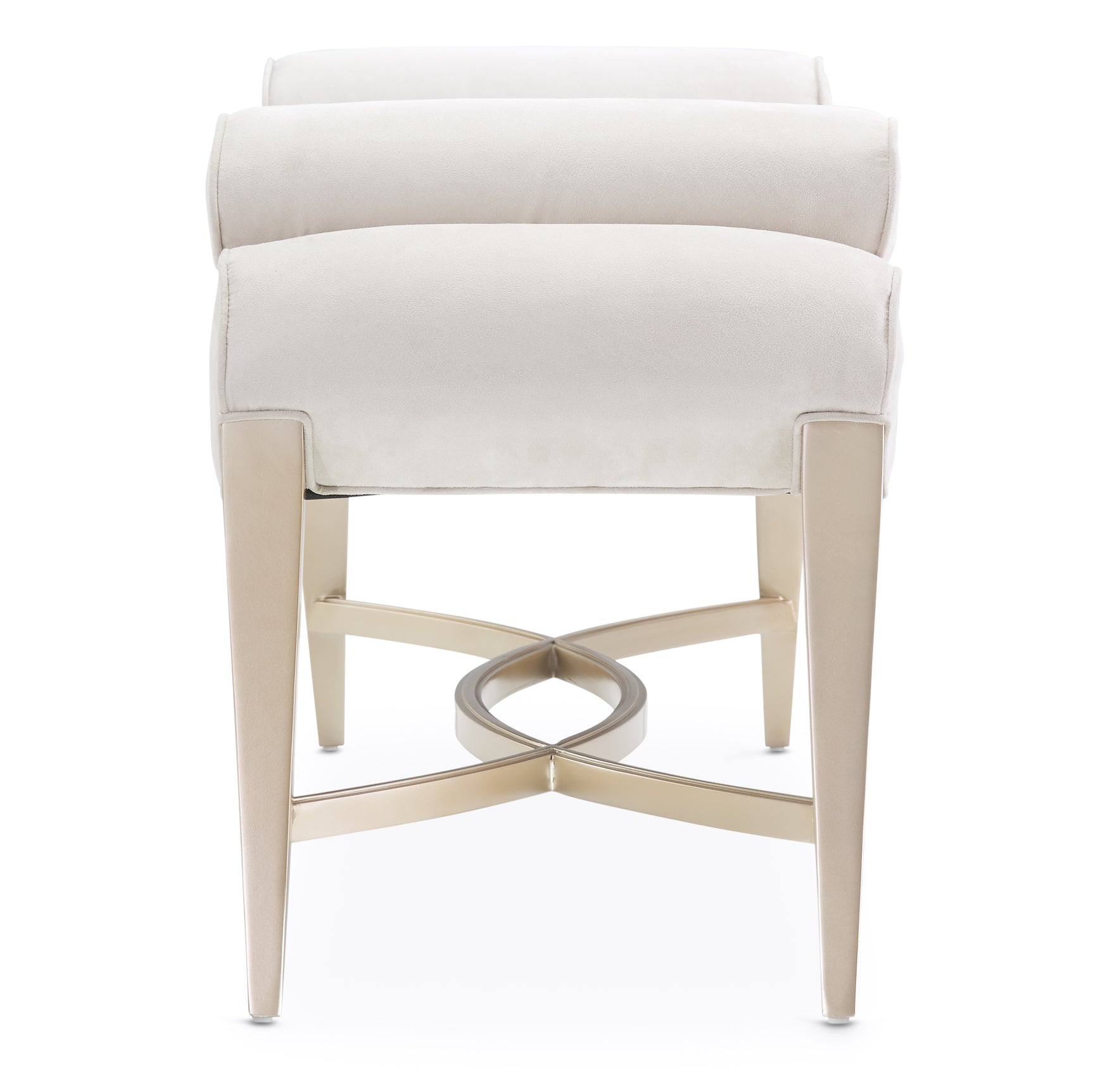 Malibu Crest Chardonnay/Doeskin Bed Bench - Ornate Home