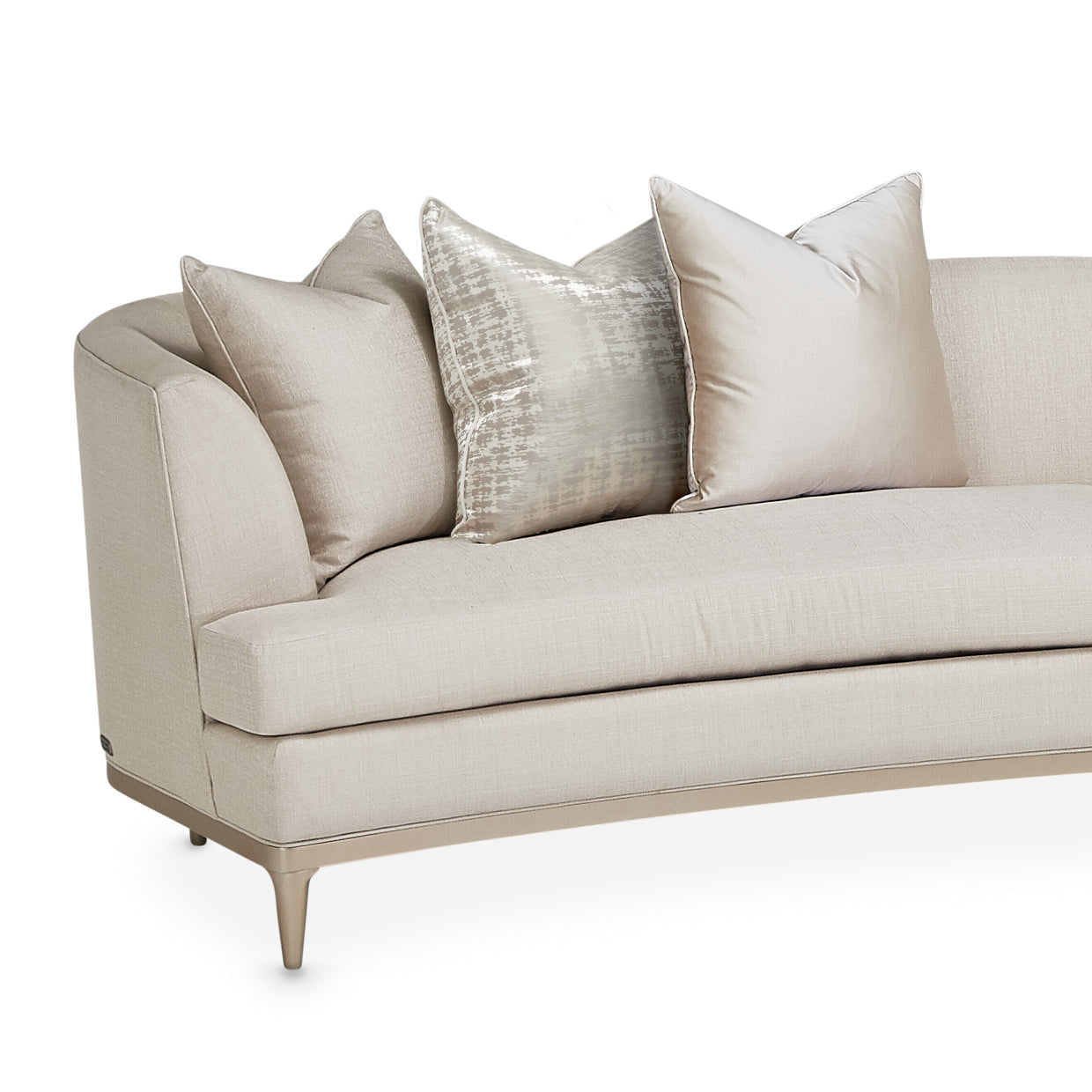 Malibu Crest Chardonnay/Pearl 3-Piece Sofa - Ornate Home