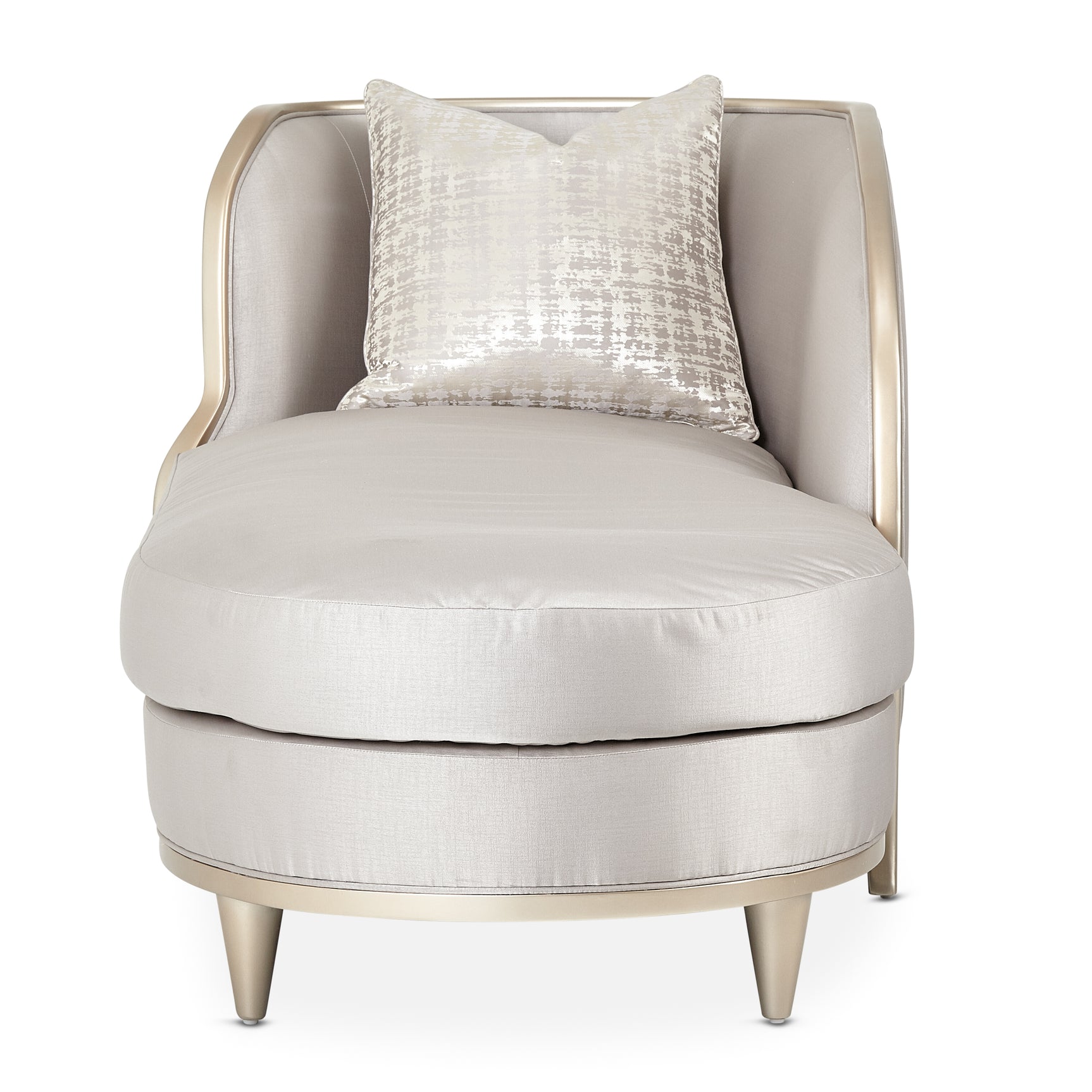 Malibu Crest Chardonnay/Truffle Chaise - Ornate Home