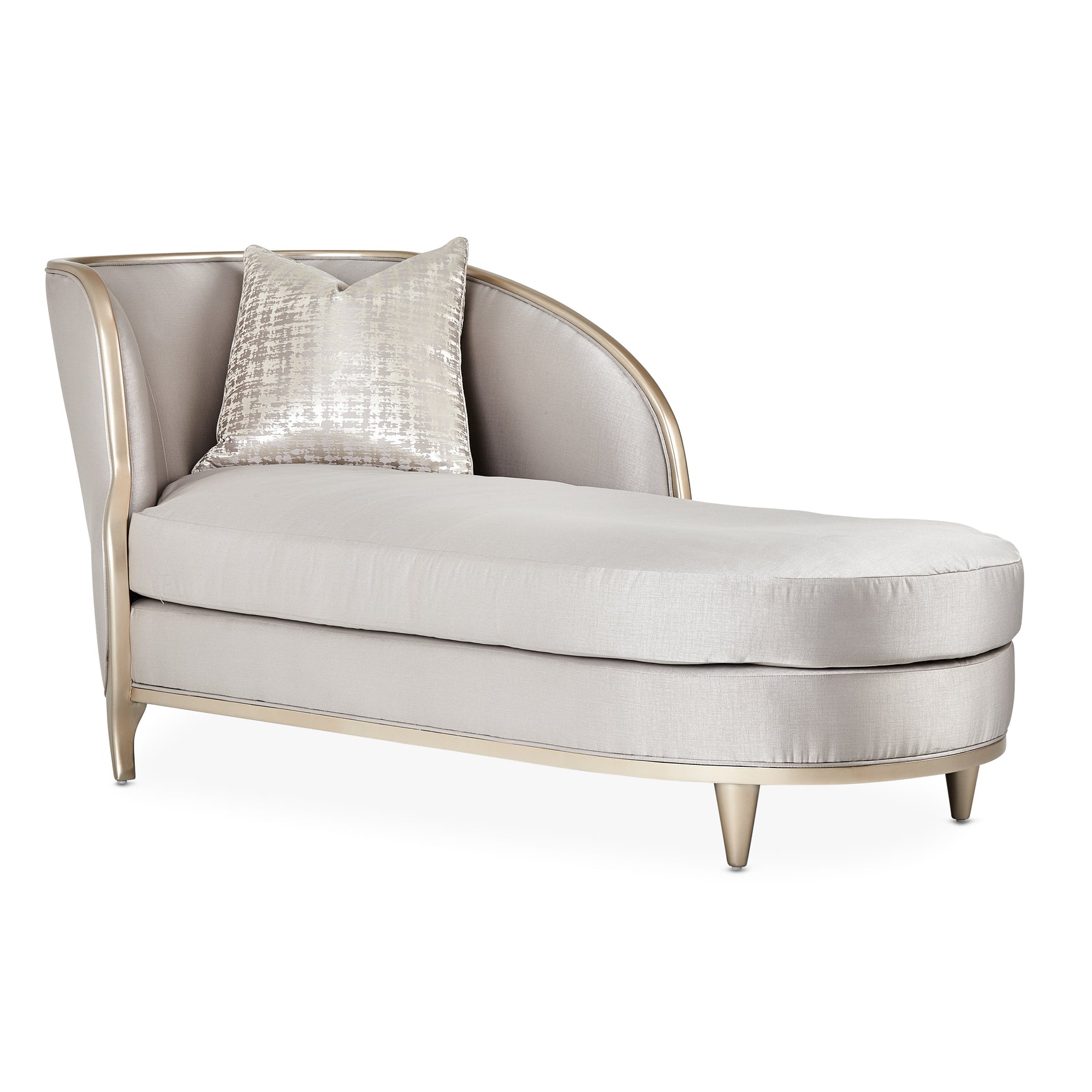 Malibu Crest Chardonnay/Truffle Chaise - Ornate Home