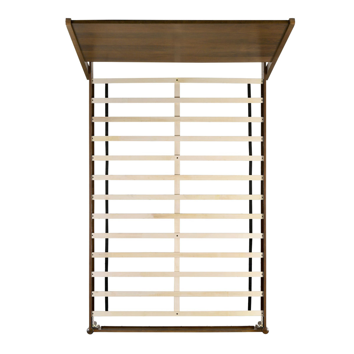 Malibu Walnut Full Panel Bed - Ornate Home