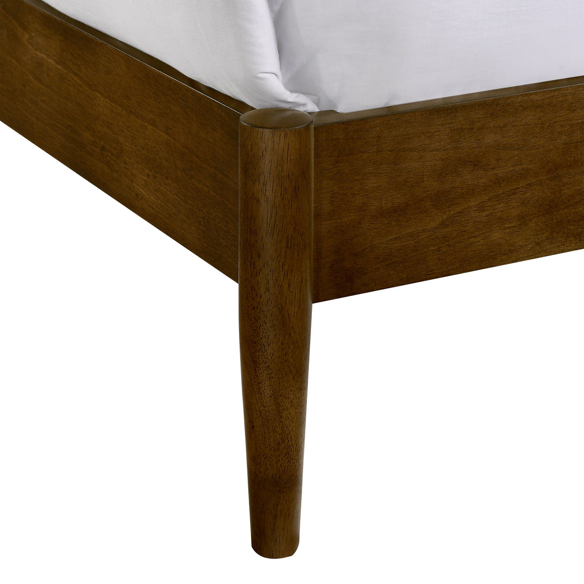 Malibu Walnut Queen Panel Bed