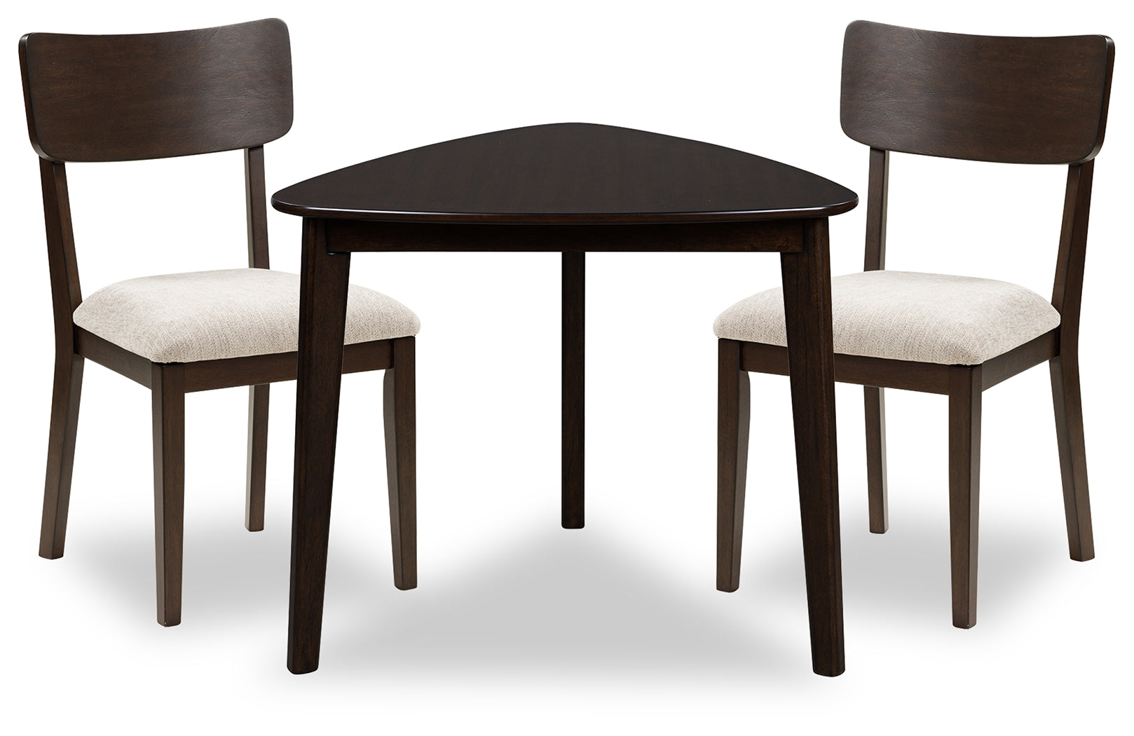 Mallenette Merlot Dining Table and 2 Chairs (Online Special Price) - Ornate Home