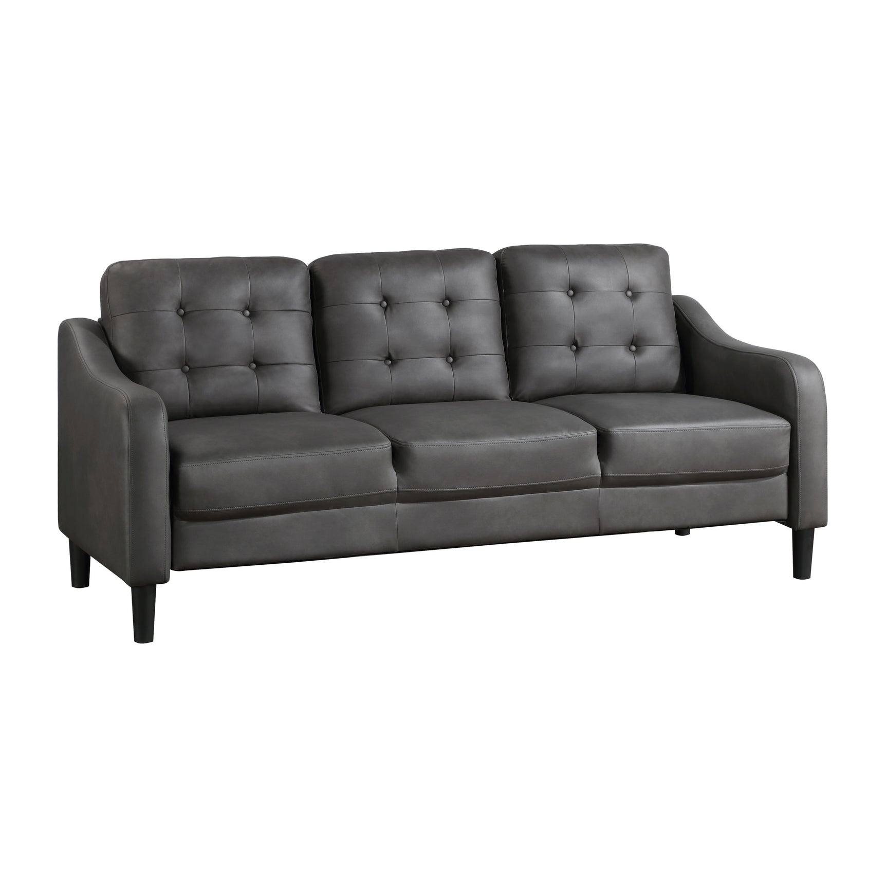 Mallory Gray Sofa & Loveseat - Ornate Home