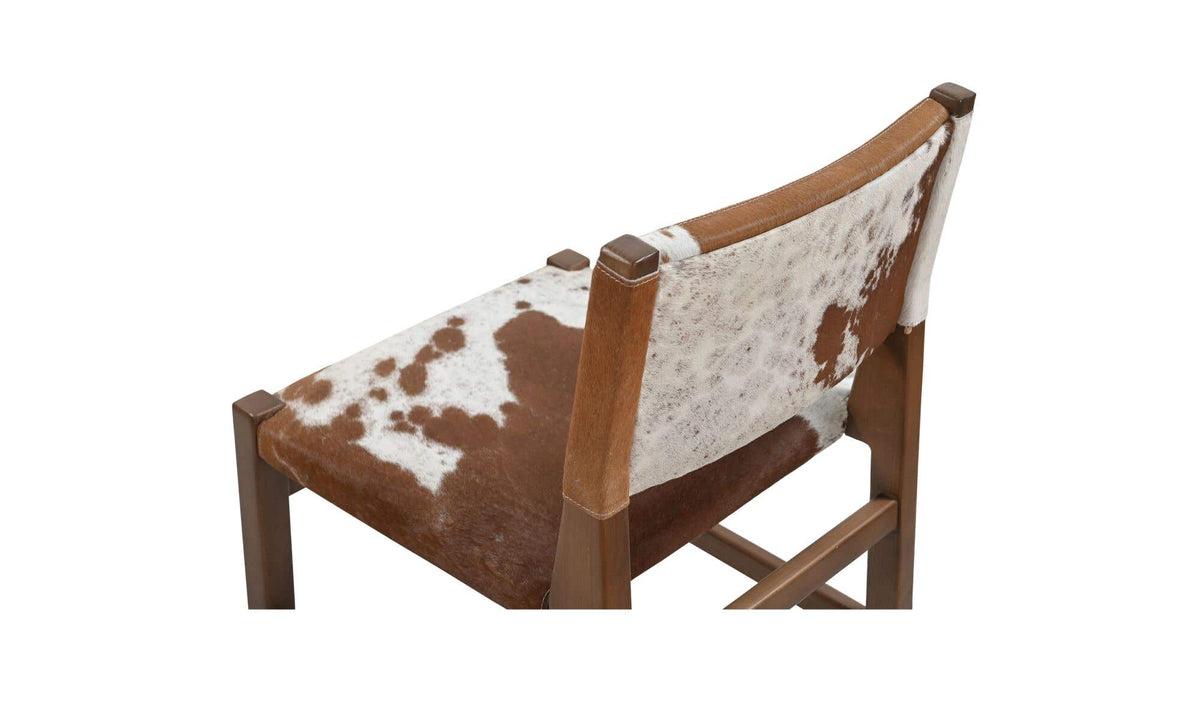Malone Speckled Hair On Hide Dining Chair - Ornate Home