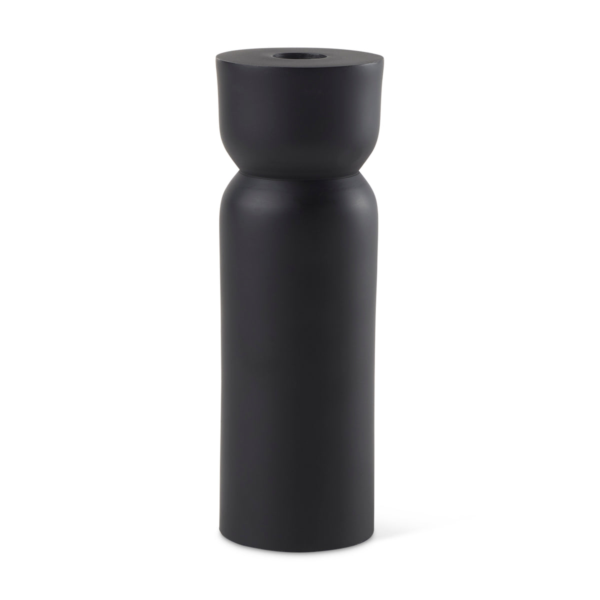 Malta Black Large Metal Candle Holder - Ornate Home