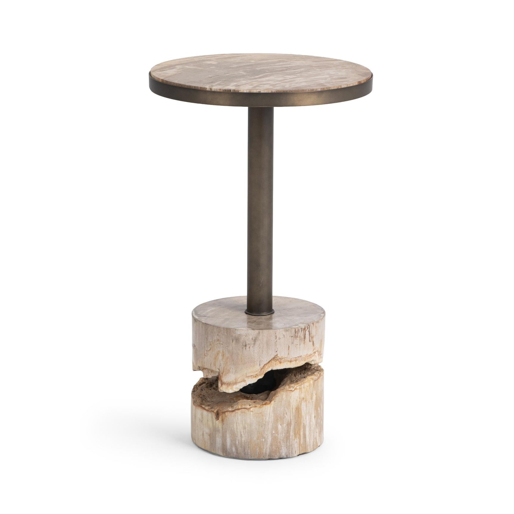 Malta Natural Small Accent Table - Ornate Home