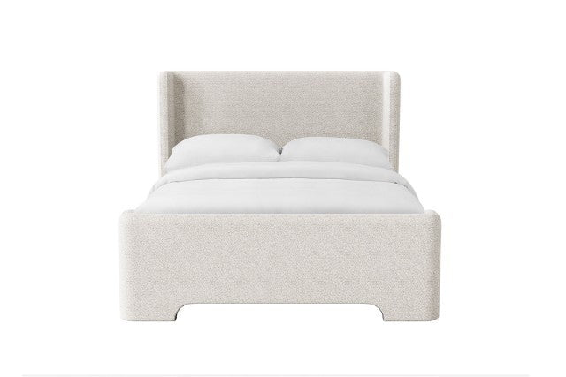 Malvern Taupe Queen Bed - Ornate Home