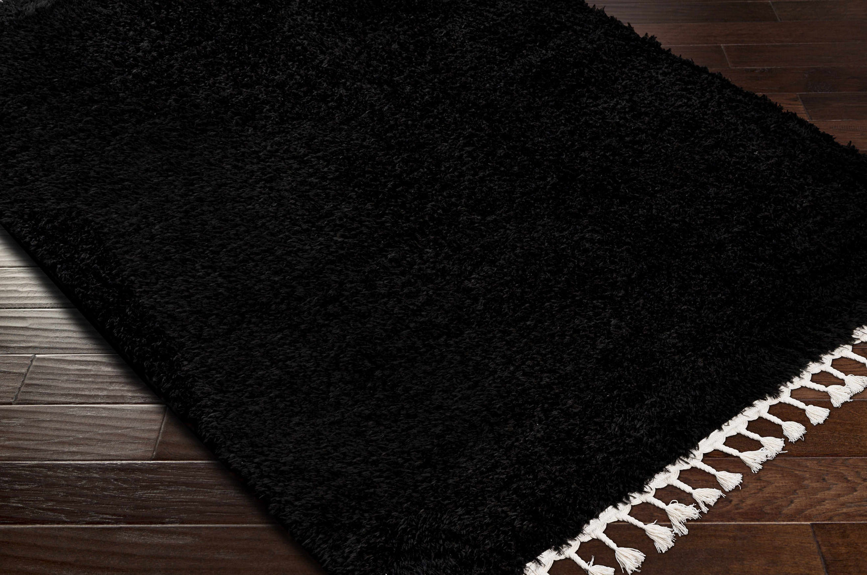 Mampurog Black Shag Rug - Clearance - Ornate Home