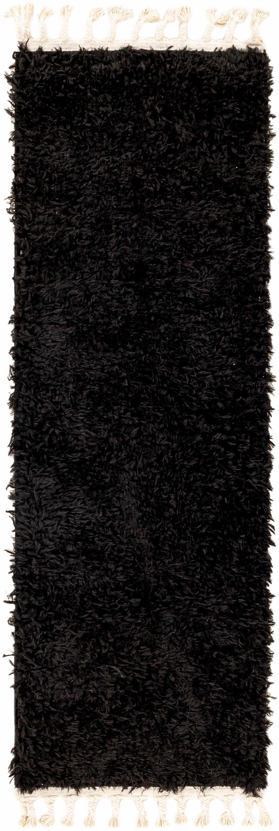 Mampurog Black Shag Rug - Clearance - Ornate Home