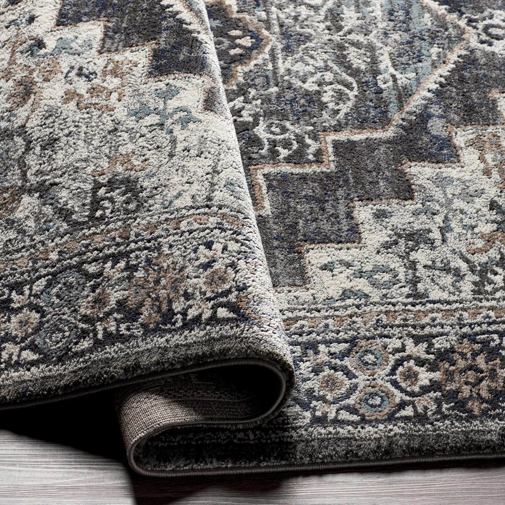 Manaring Luxe Thick Area Rug - Ornate Home