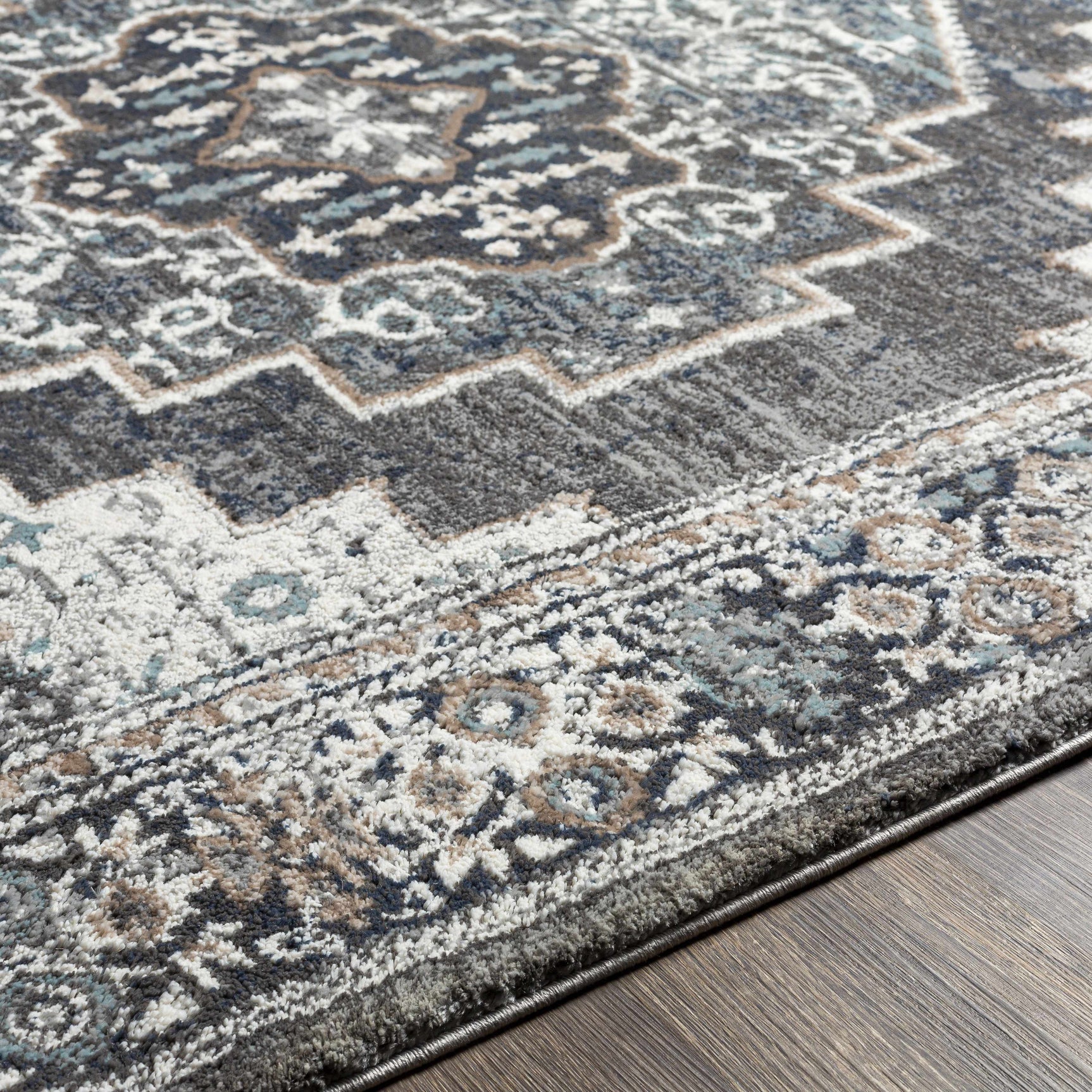 Manaring Luxe Thick Area Rug - Ornate Home