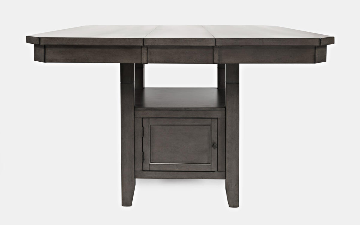 Manchester Grey High/Low Sq. Dining Table - Ornate Home