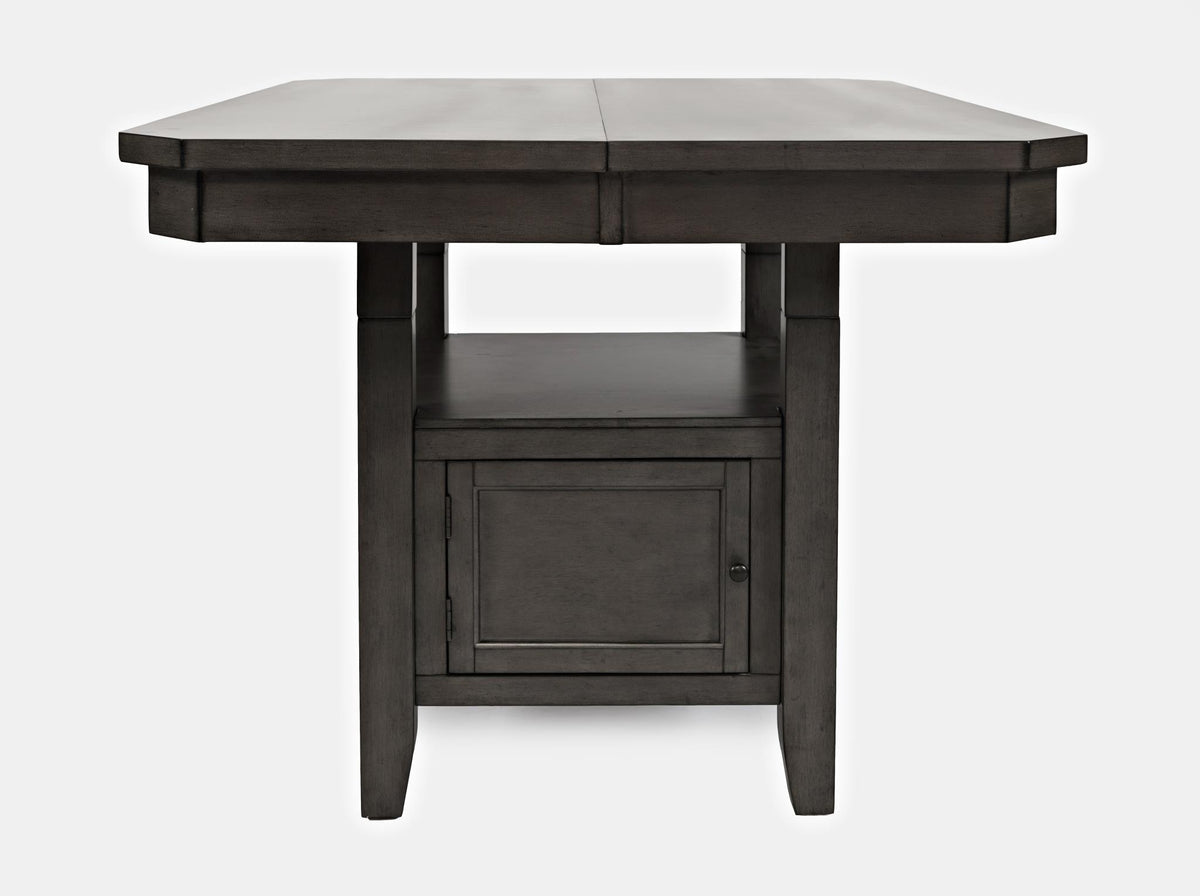 Manchester Grey High/Low Sq. Dining Table - Ornate Home