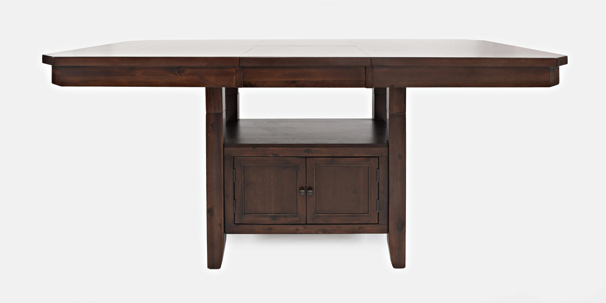 Manchester Merlot Rect. High/Low Ext Dining Table - Ornate Home