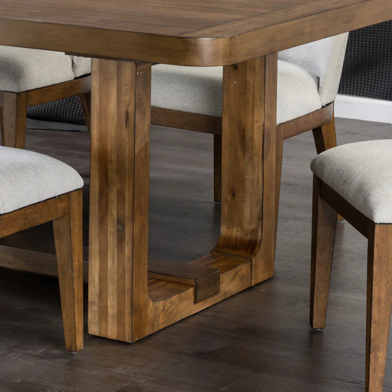 Mandal Chestnut Dining Table - Ornate Home